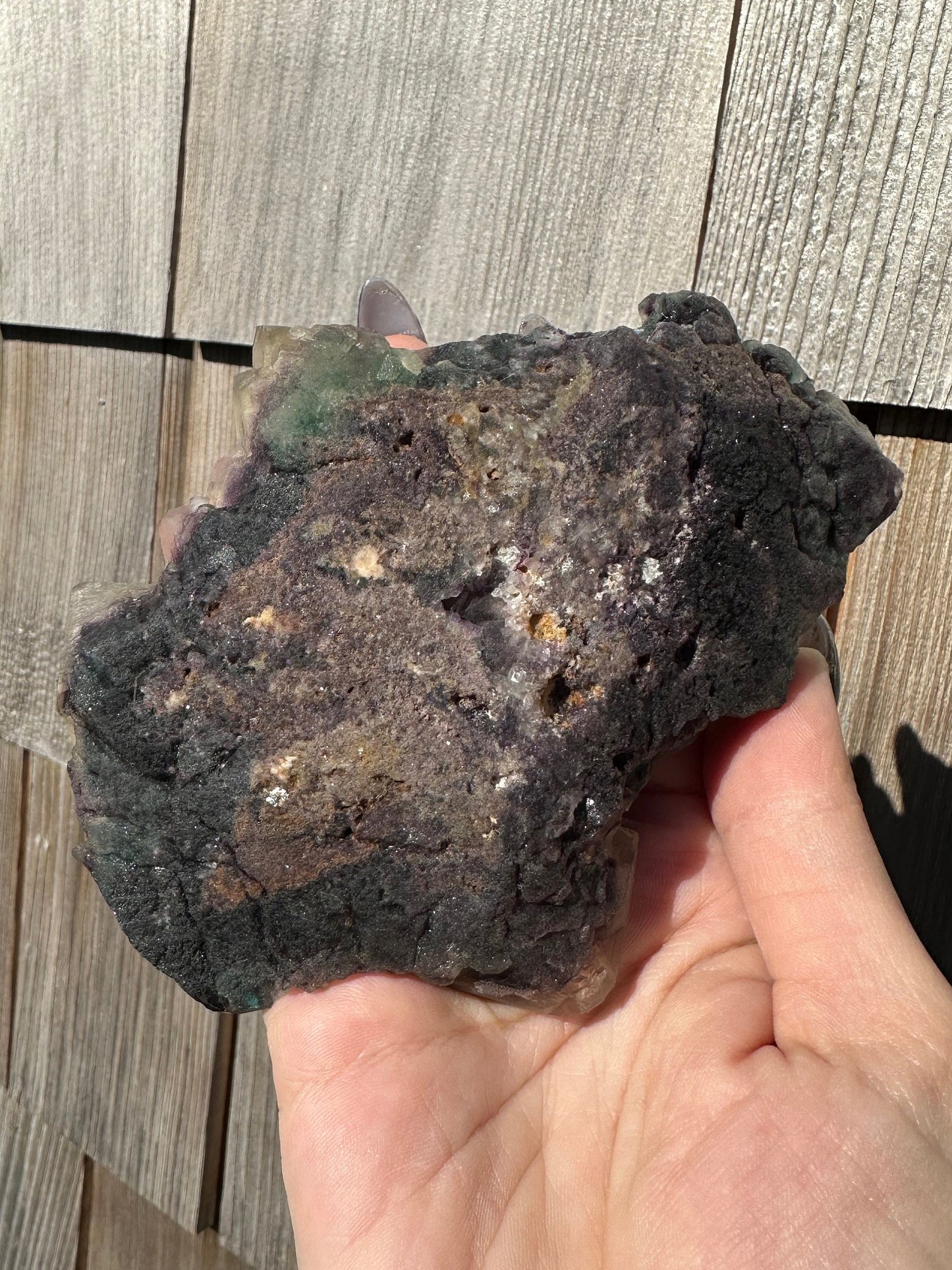 Okorusu Fluorite Large Cabinet Cluster from Namibia