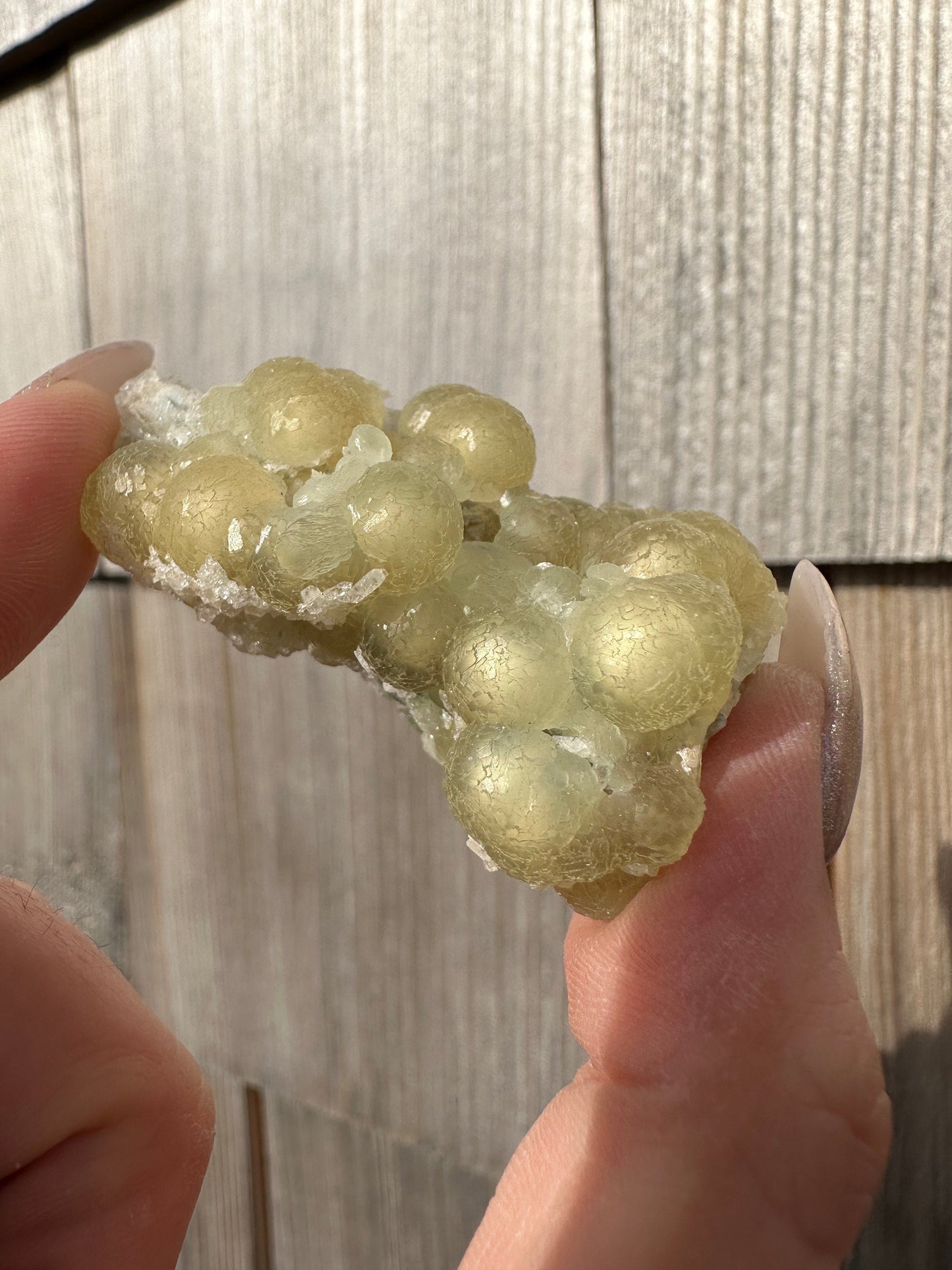 Prehnite from O&G Quarry Connecticut USA