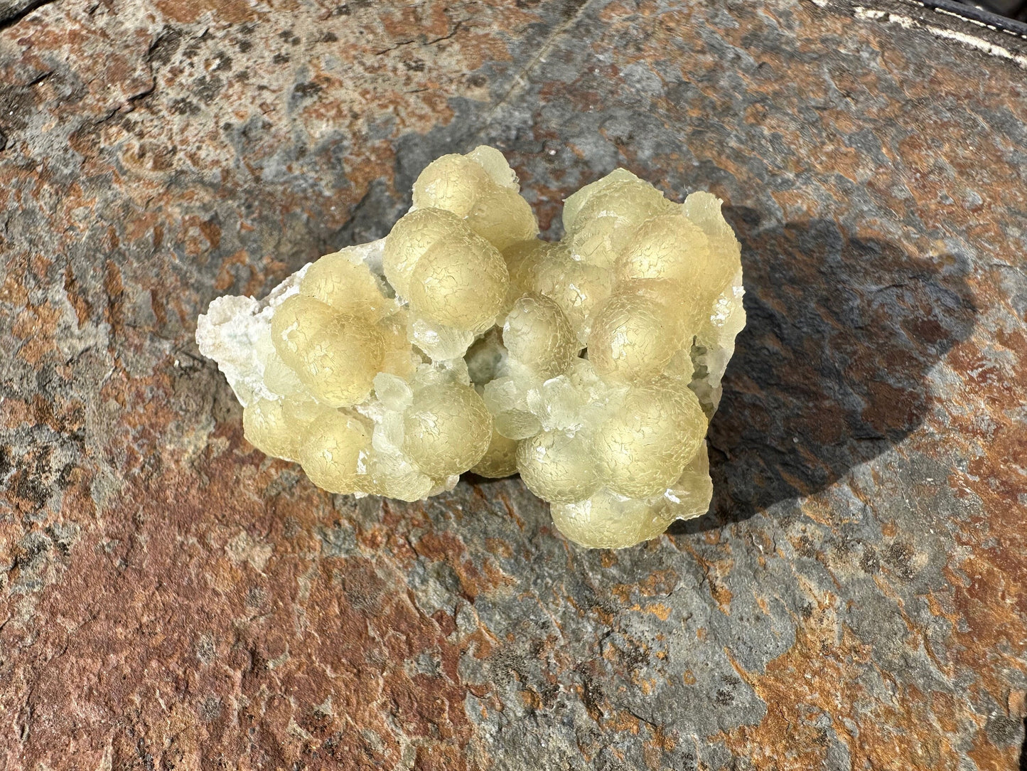 Prehnite from O&G Quarry Connecticut USA