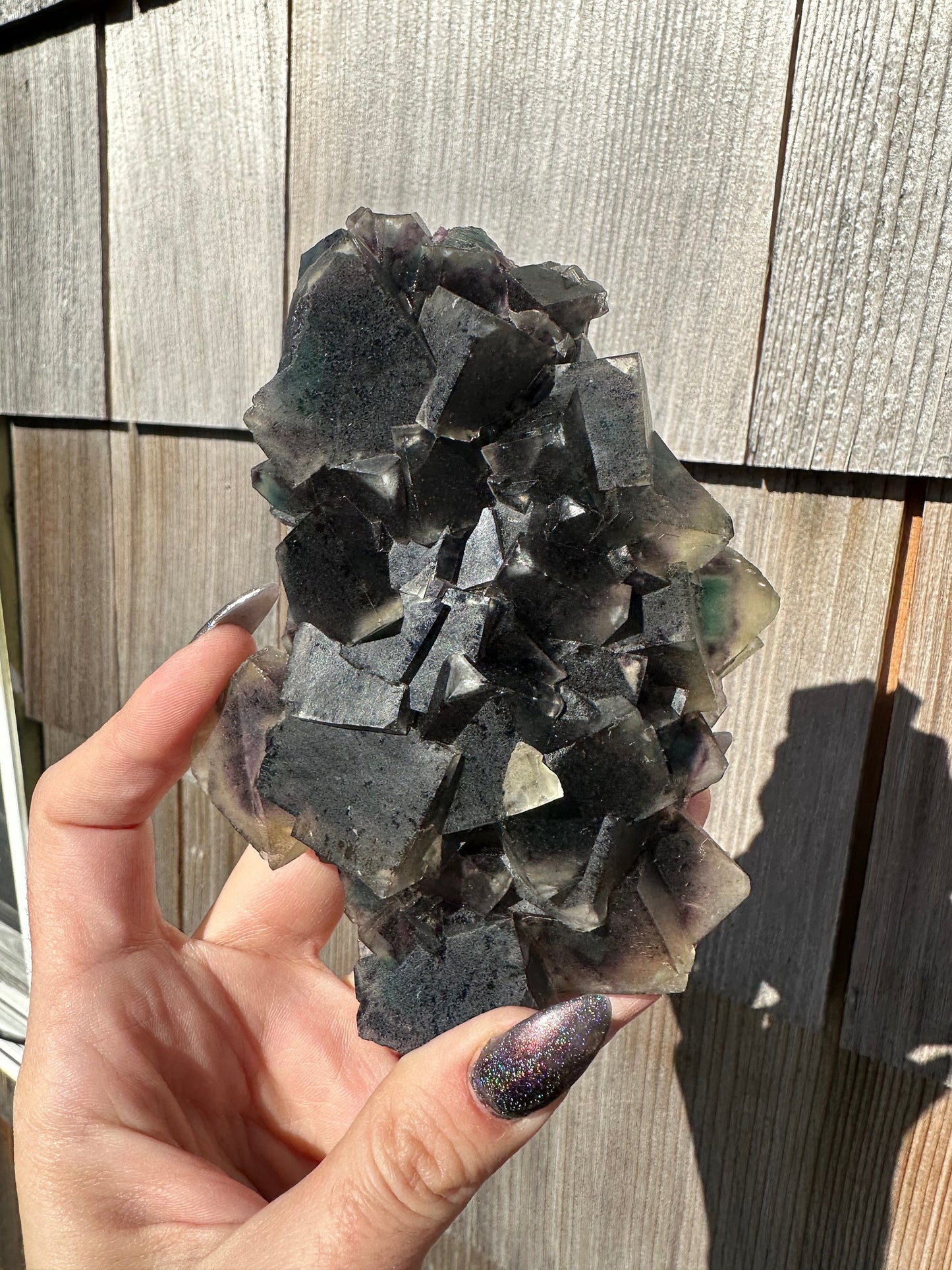 Okorusu Fluorite Large Cabinet Cluster from Namibia