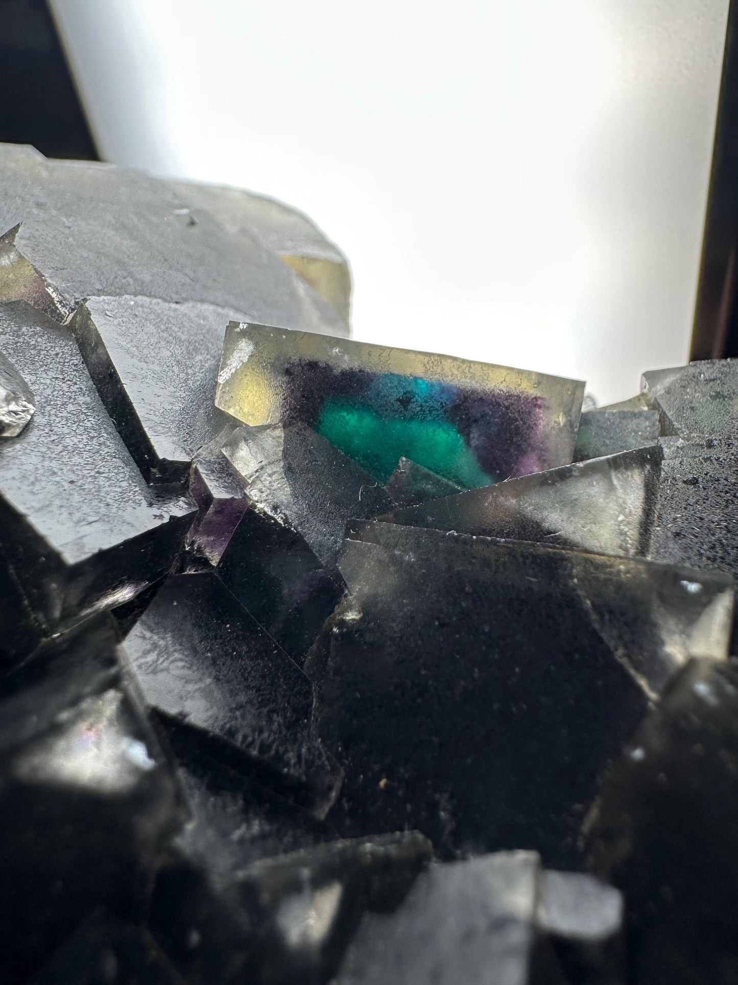 Okorusu Fluorite Large Cabinet Cluster from Namibia