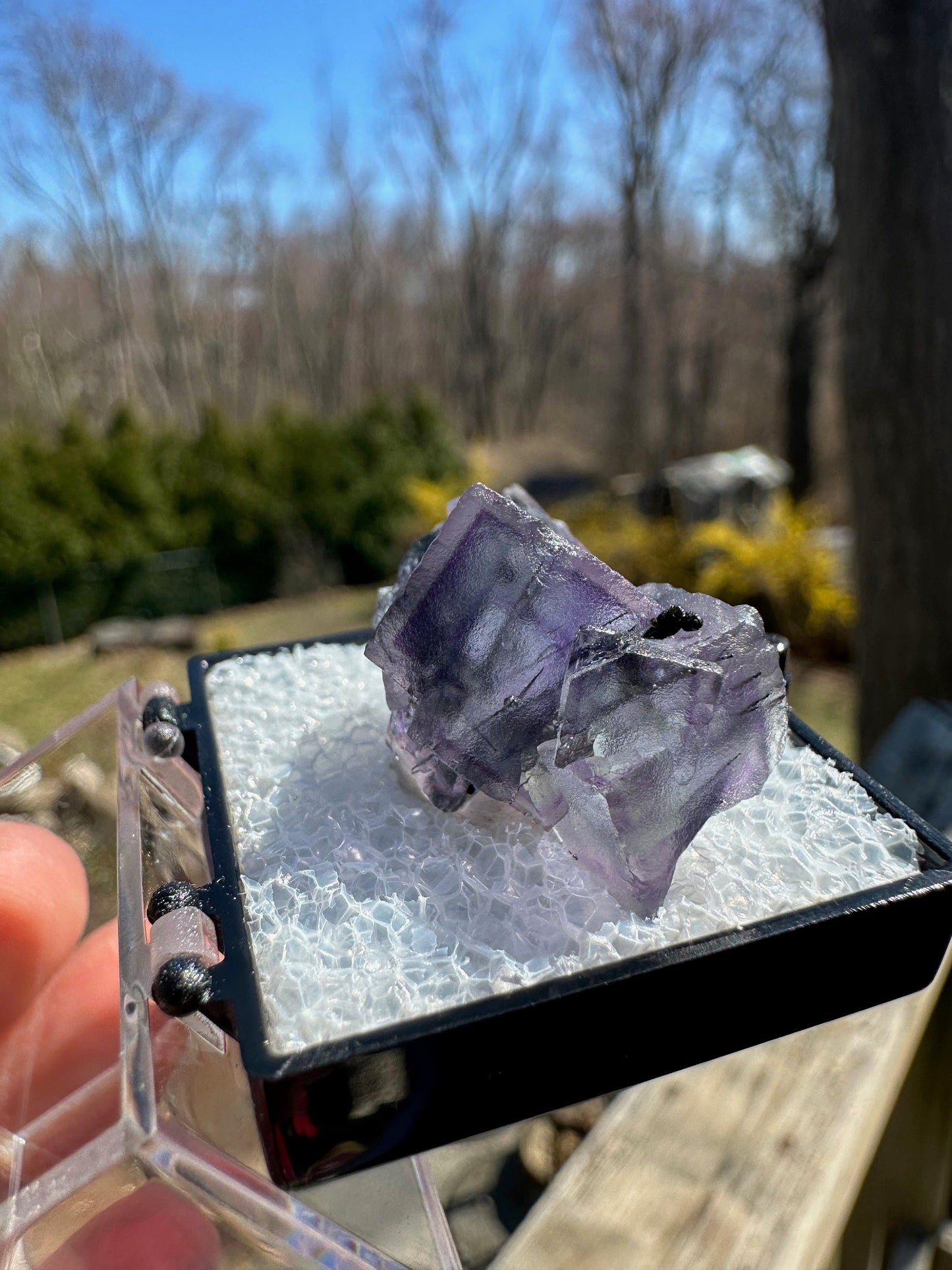 YGX Phantom Fluorite Cluster from China
