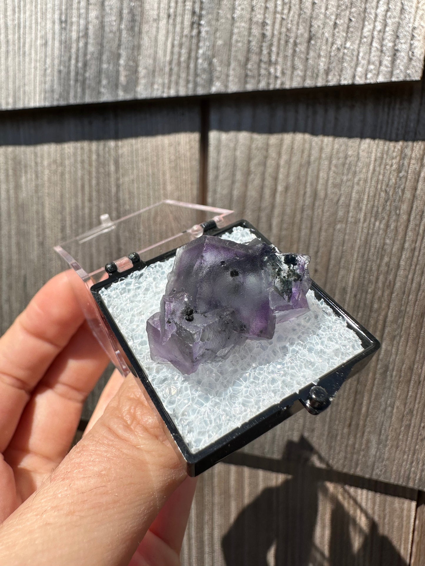 YGX Phantom Fluorite Cluster from China