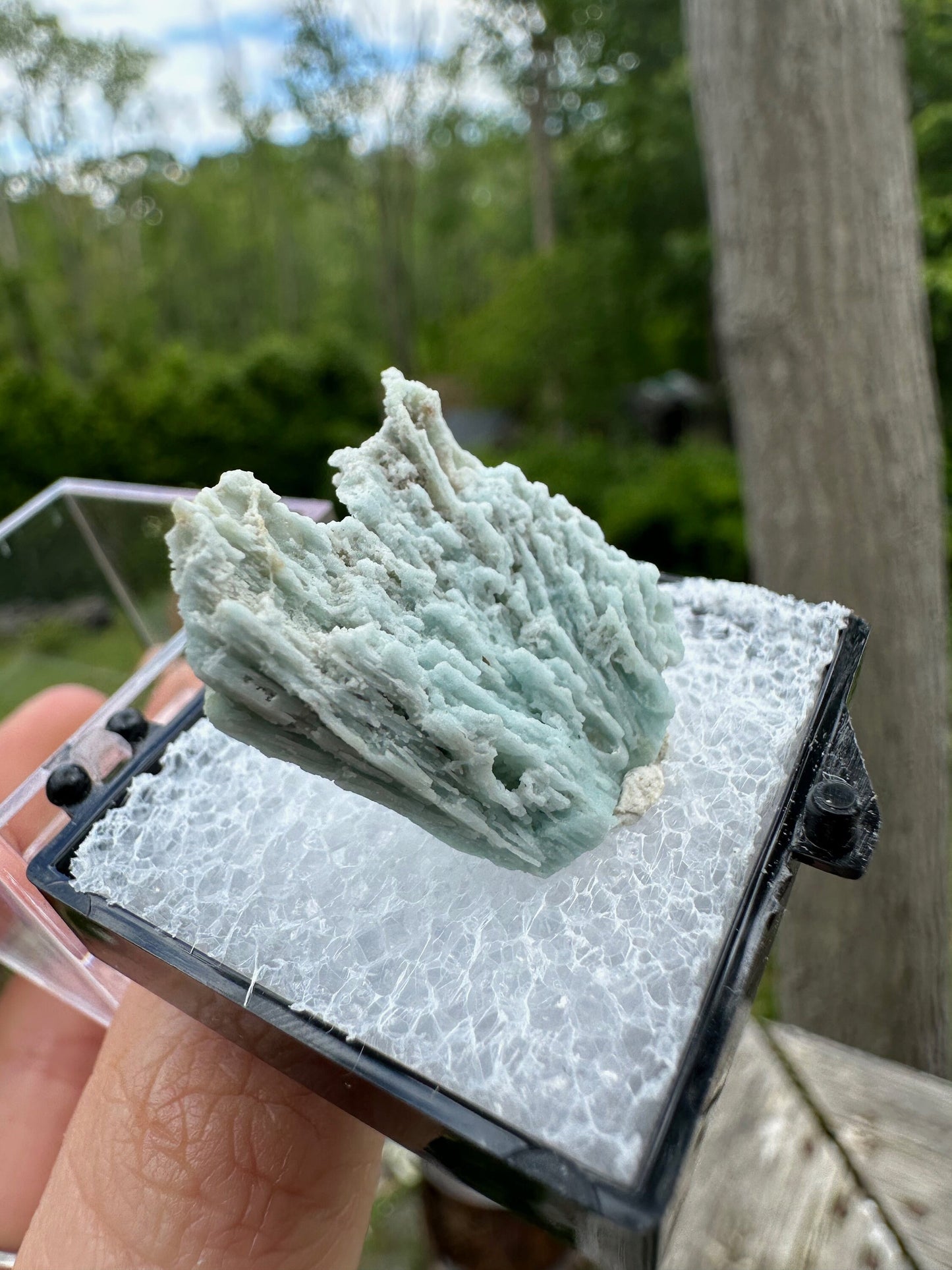 Plumbogummite after Pyromorphite Cluster from China