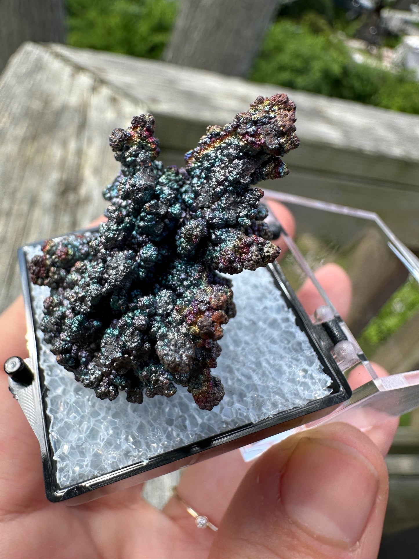 Iridescent Turgite from Malaysia
