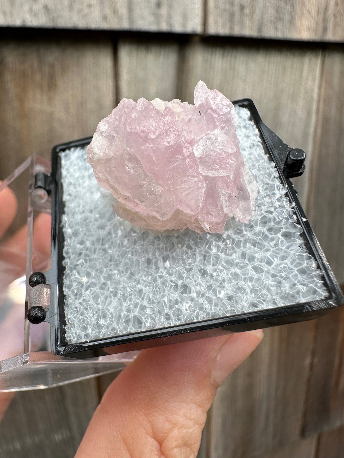 Elestial Rose Quartz from Brazil