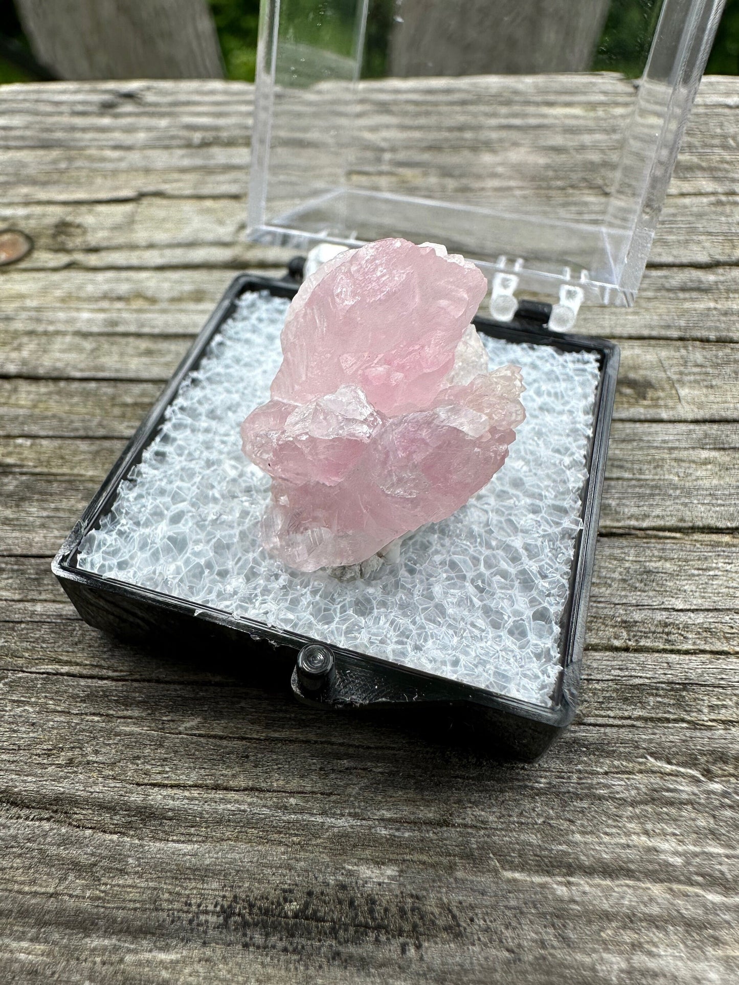 Elestial Rose Quartz from Brazil