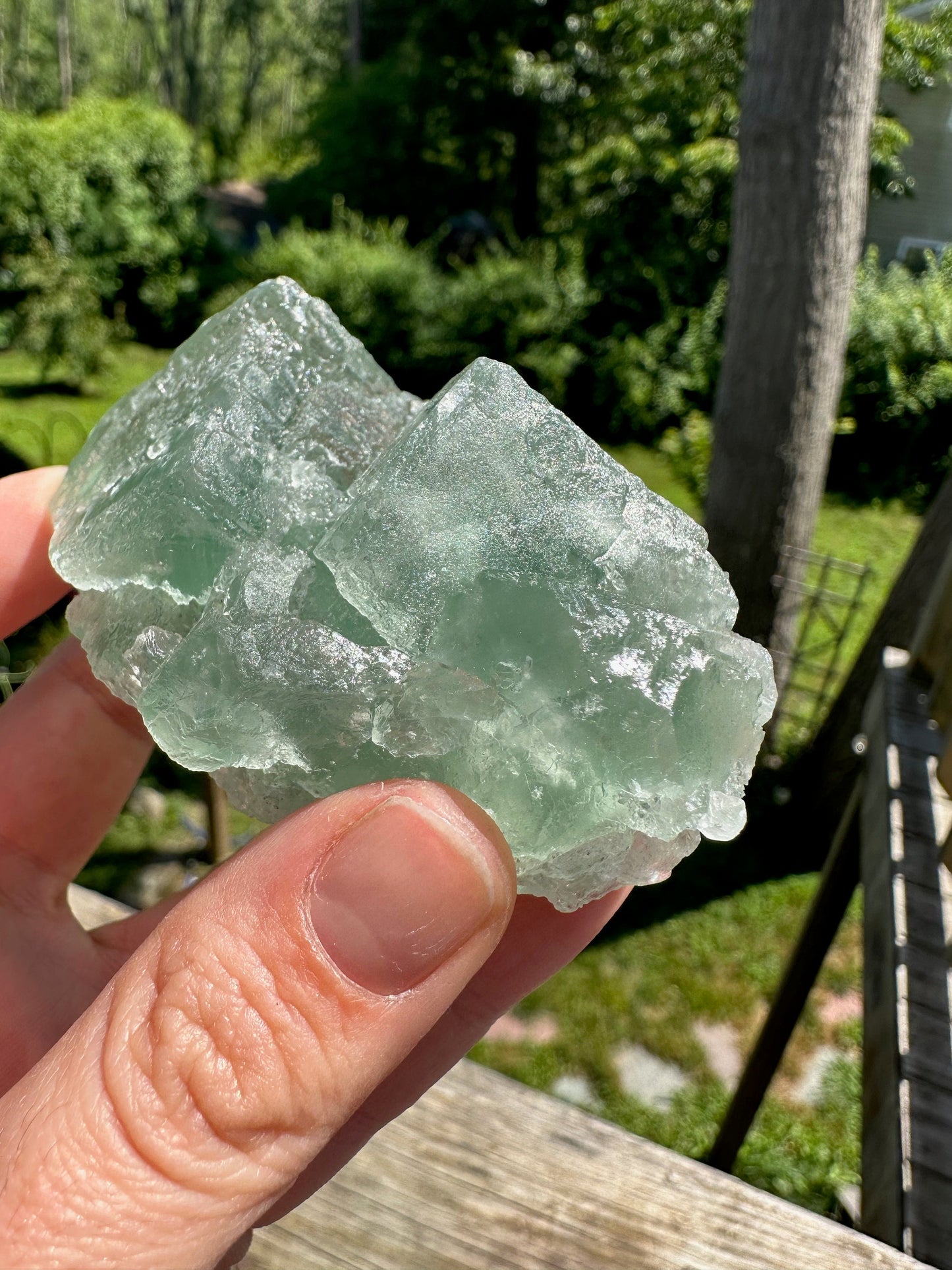 Cabinet Etched Green Cubic Fluorite from Xianghualing Mine China