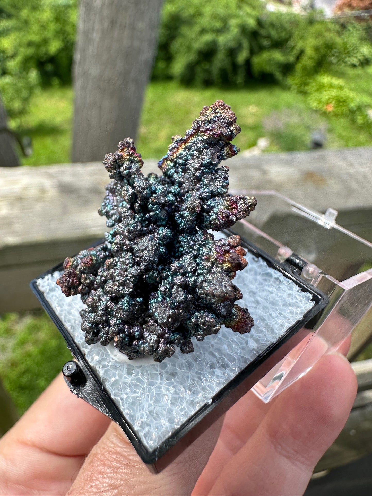 Iridescent Turgite from Malaysia