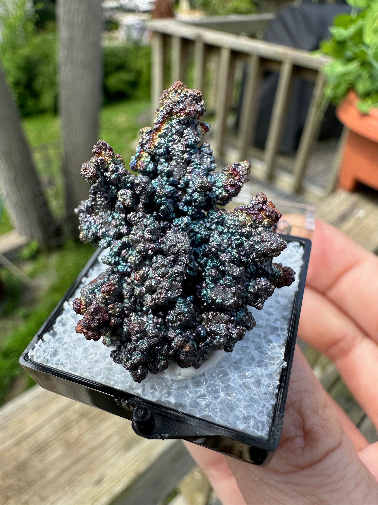 Iridescent Turgite from Malaysia