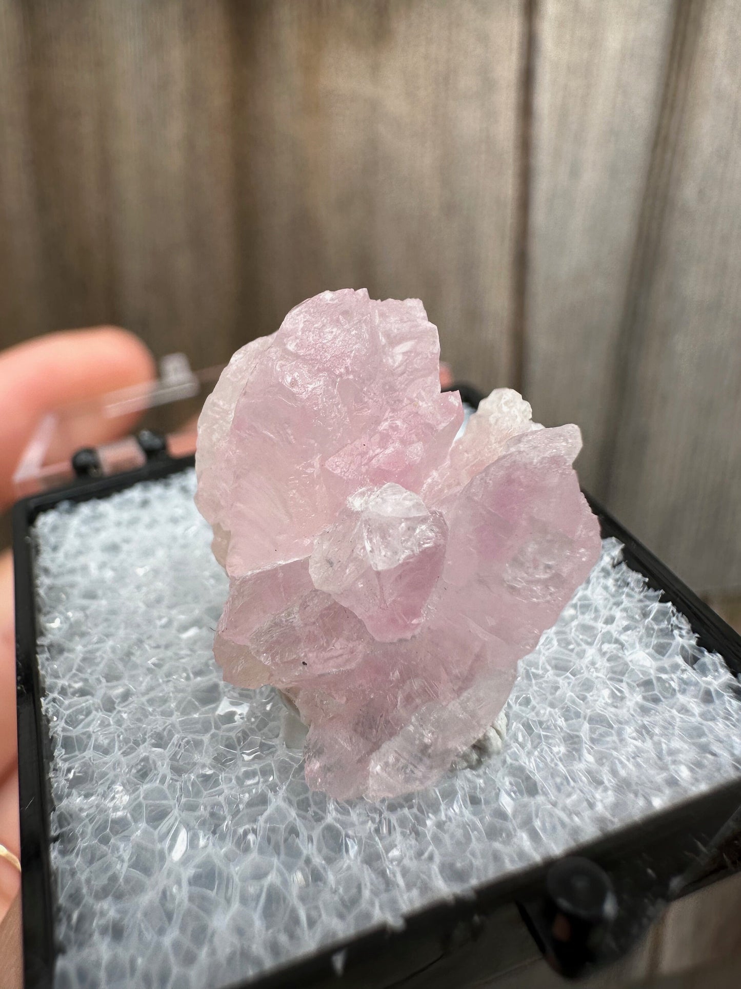 Elestial Rose Quartz from Brazil