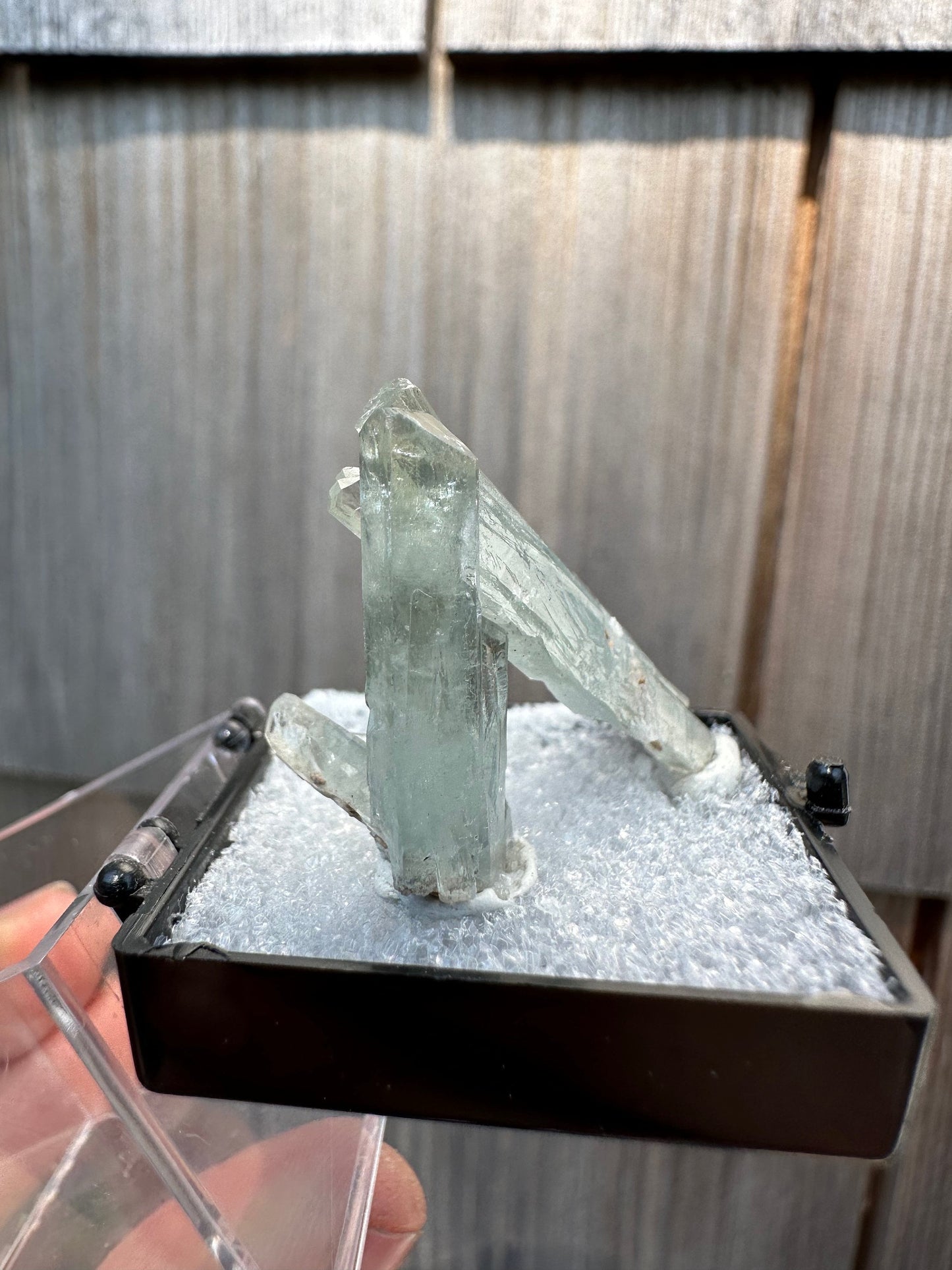 Blue Barite Crystals From Colorado USA