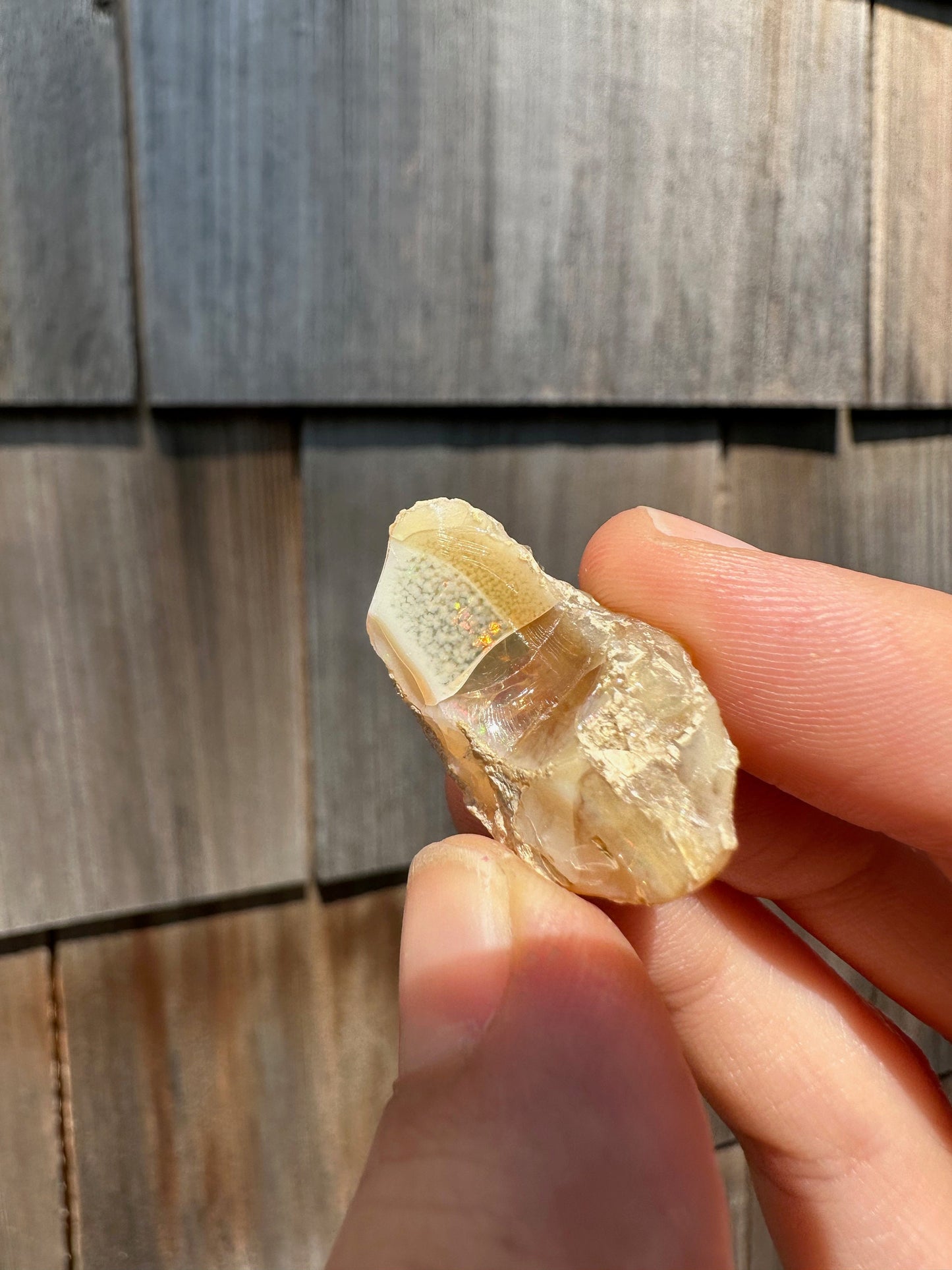 Fiery Rough Opal from Ethiopia