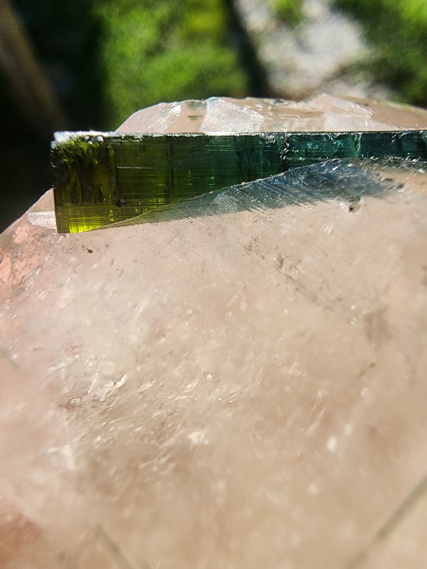 Tourmaline in Quartz from Minas Gerais, Brazil