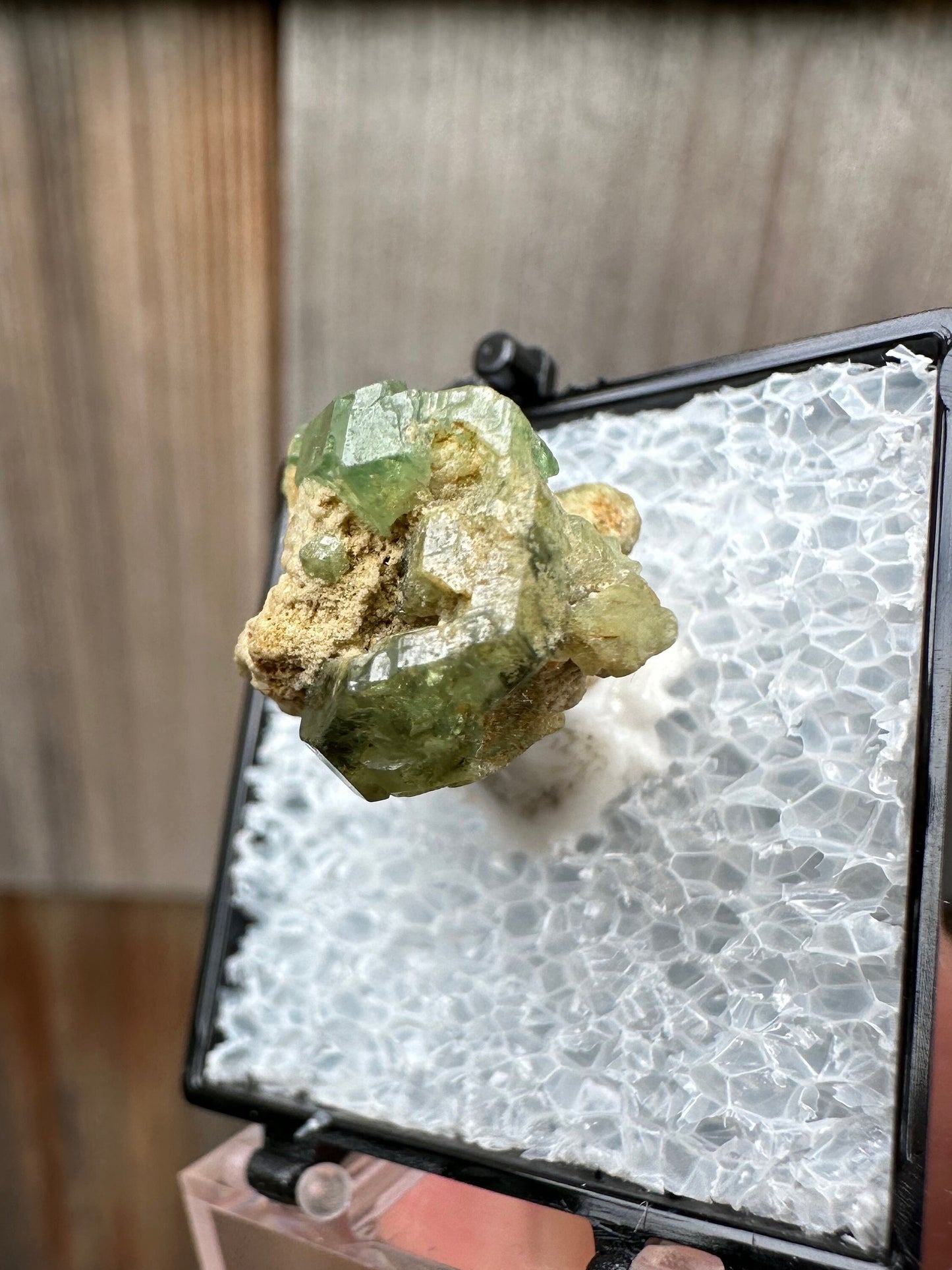 Demantoid Garnets on Matrix from Madagascar