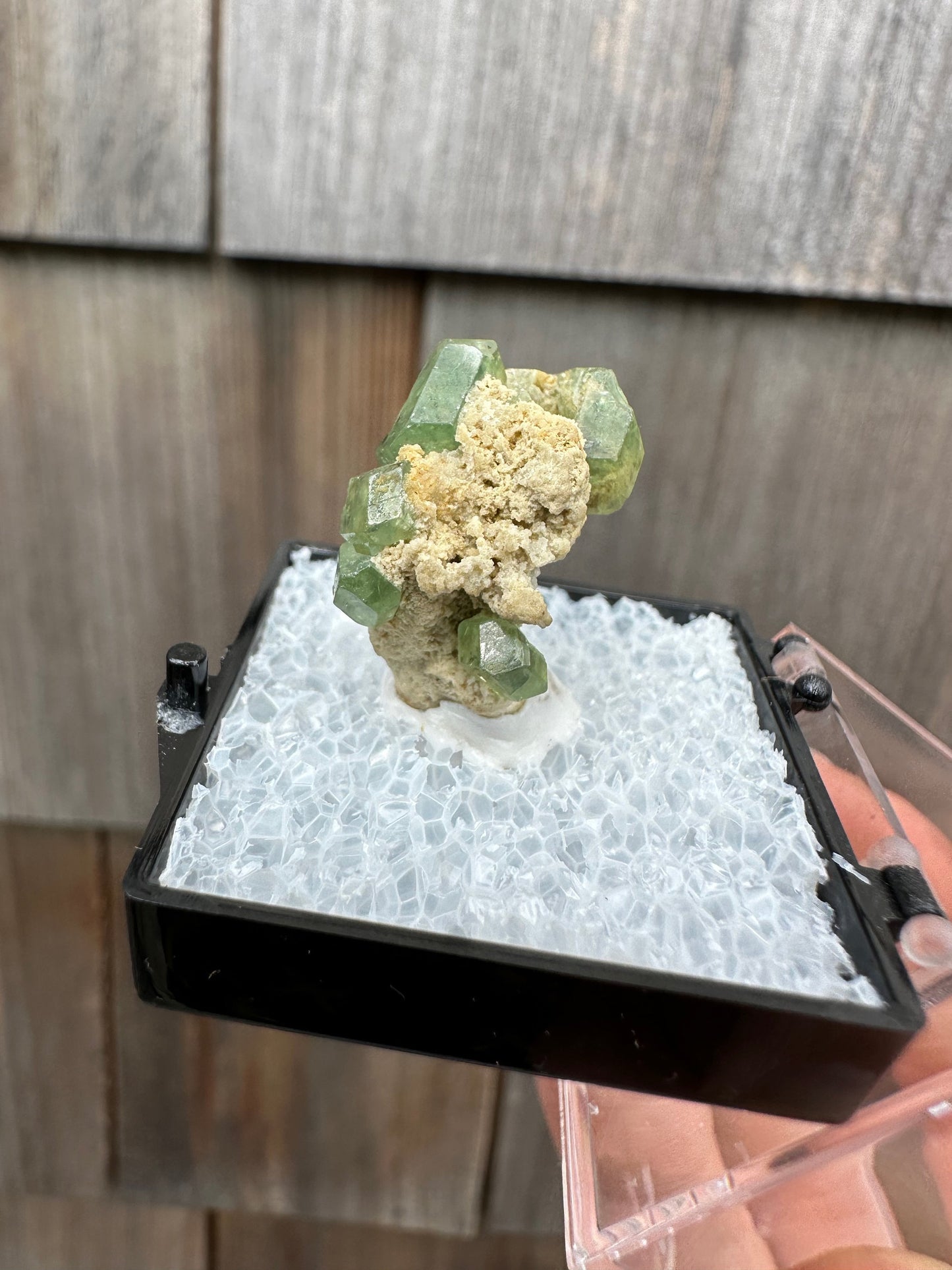 Demantoid Garnets on Matrix from Madagascar
