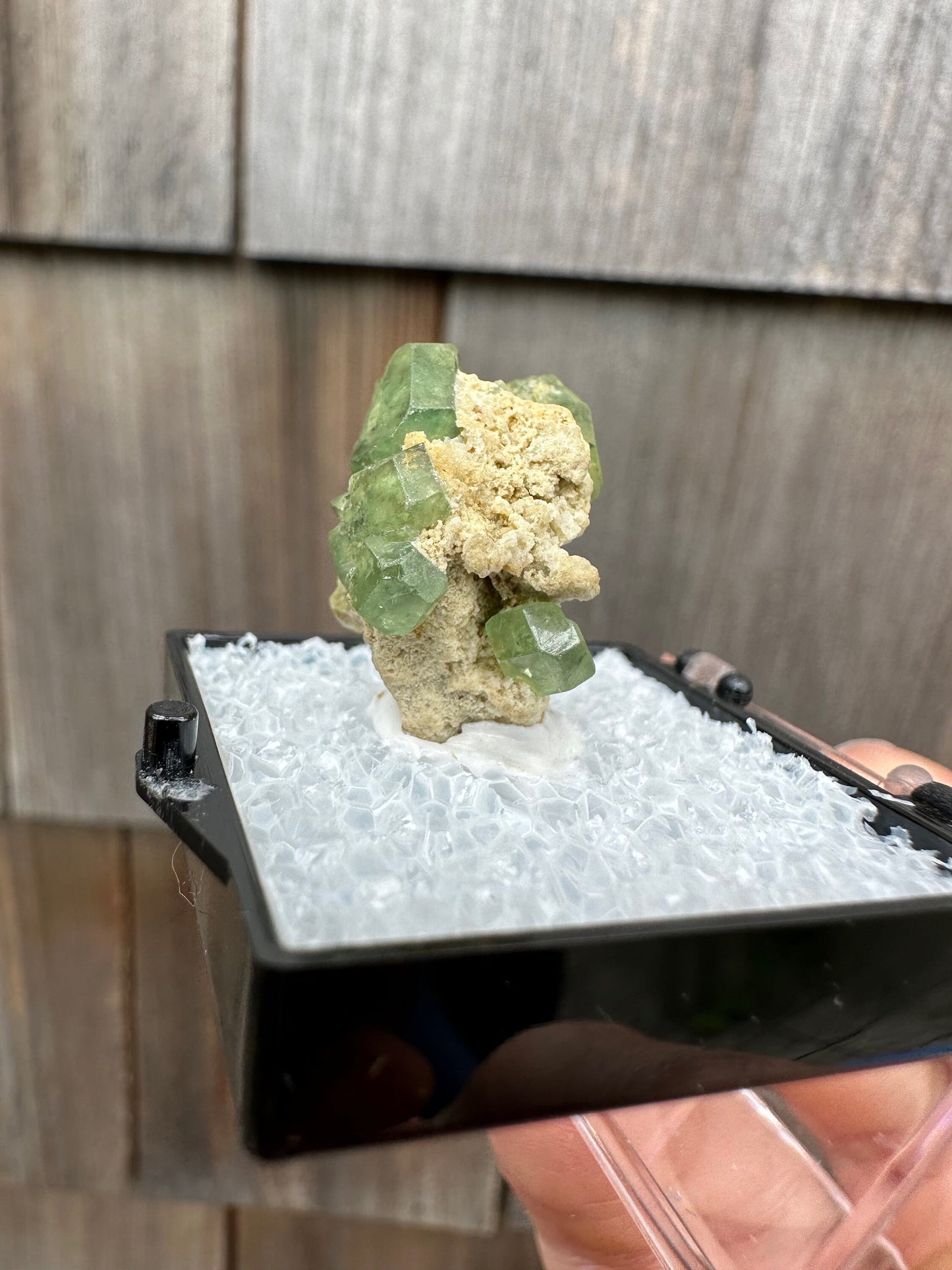 Demantoid Garnets on Matrix from Madagascar