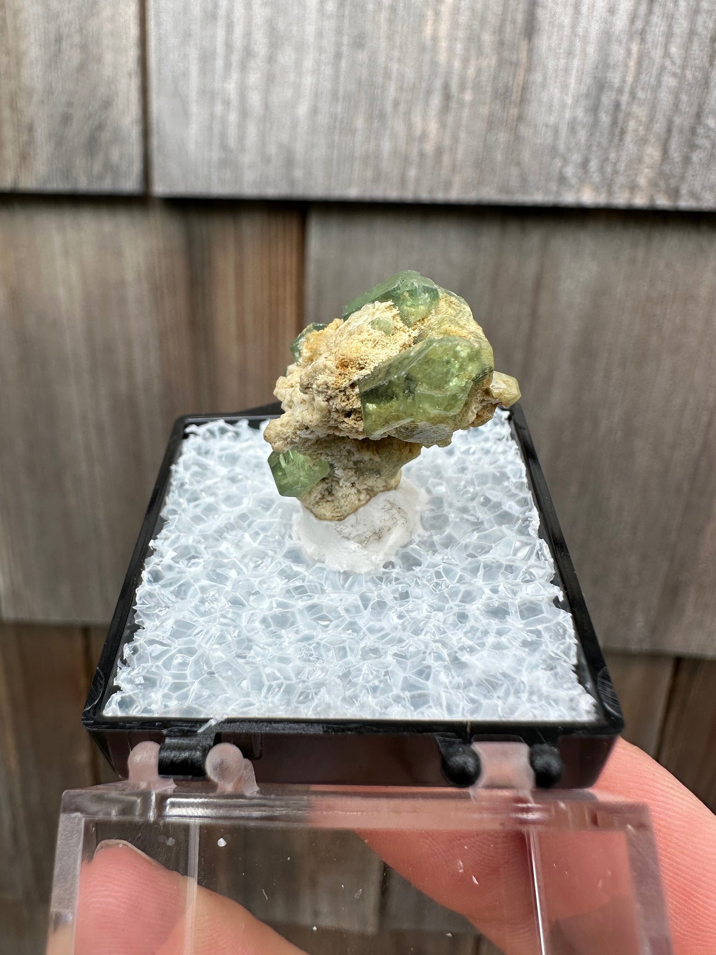 Demantoid Garnets on Matrix from Madagascar