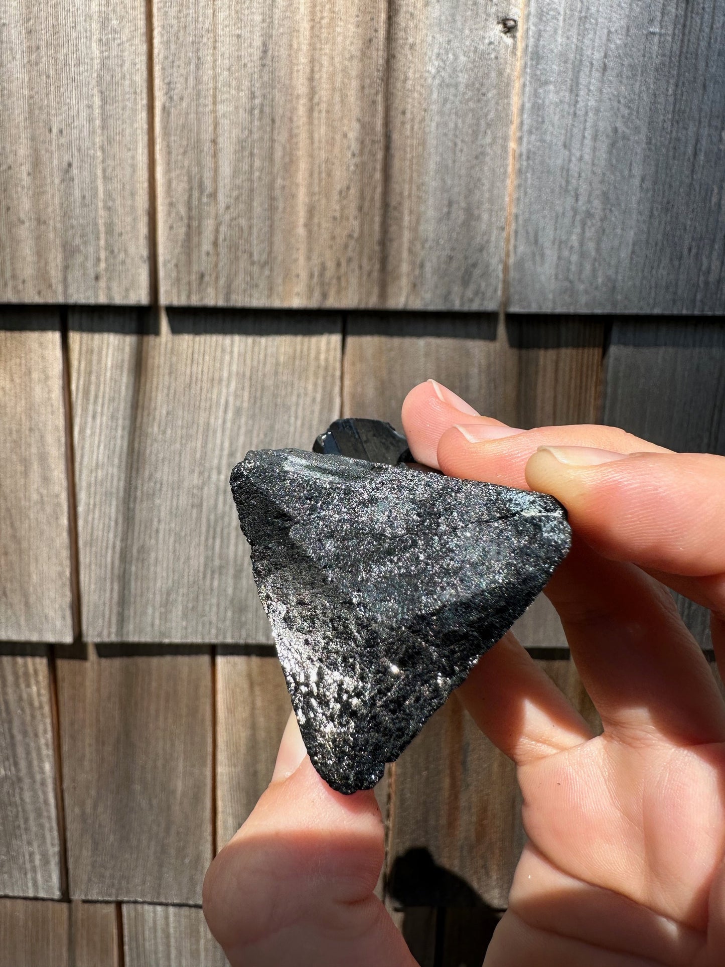 Black Tourmaline Schorl Cluster from Erongo, Namibia