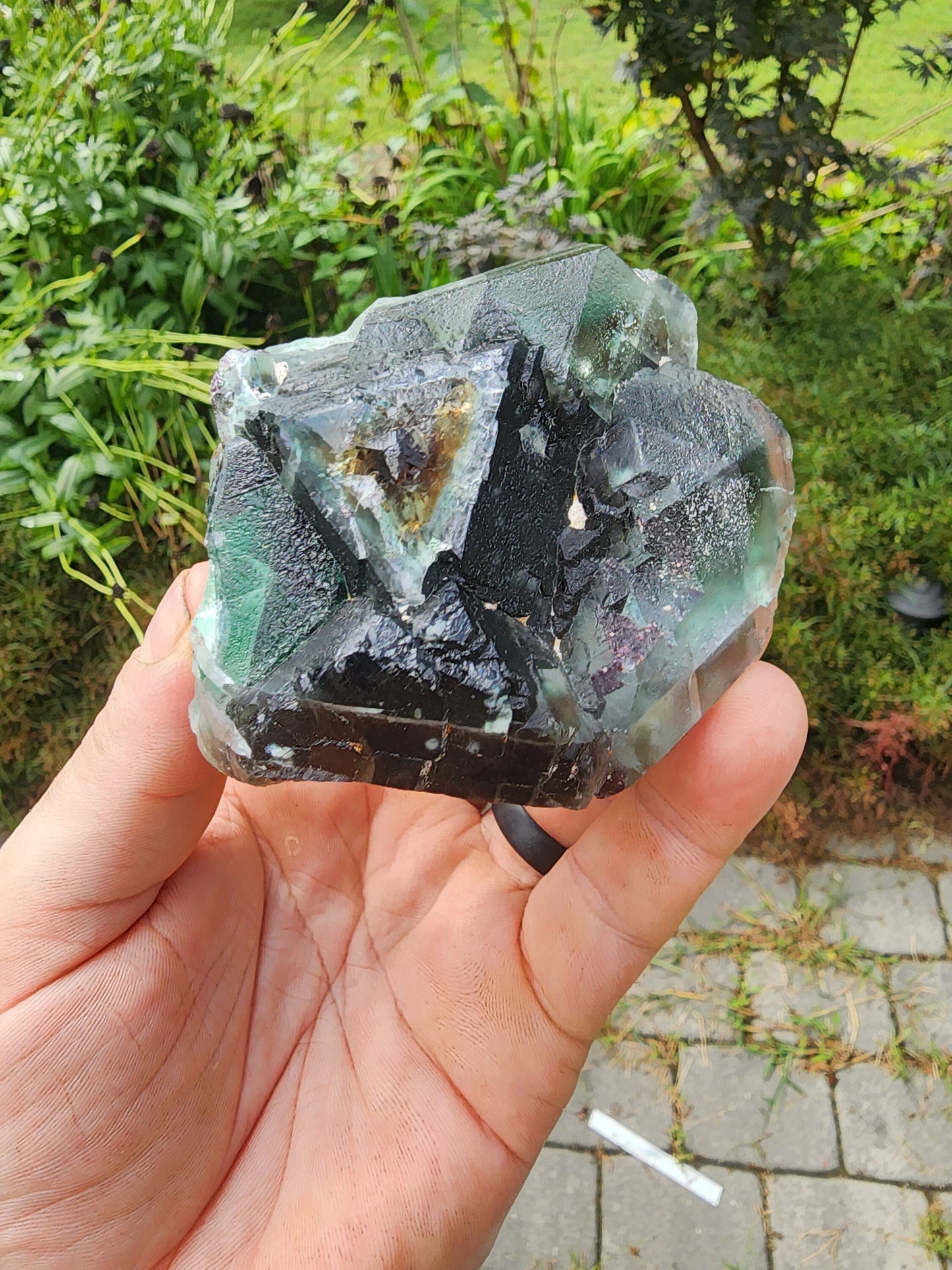 Fluorite from Erongo, Namibia