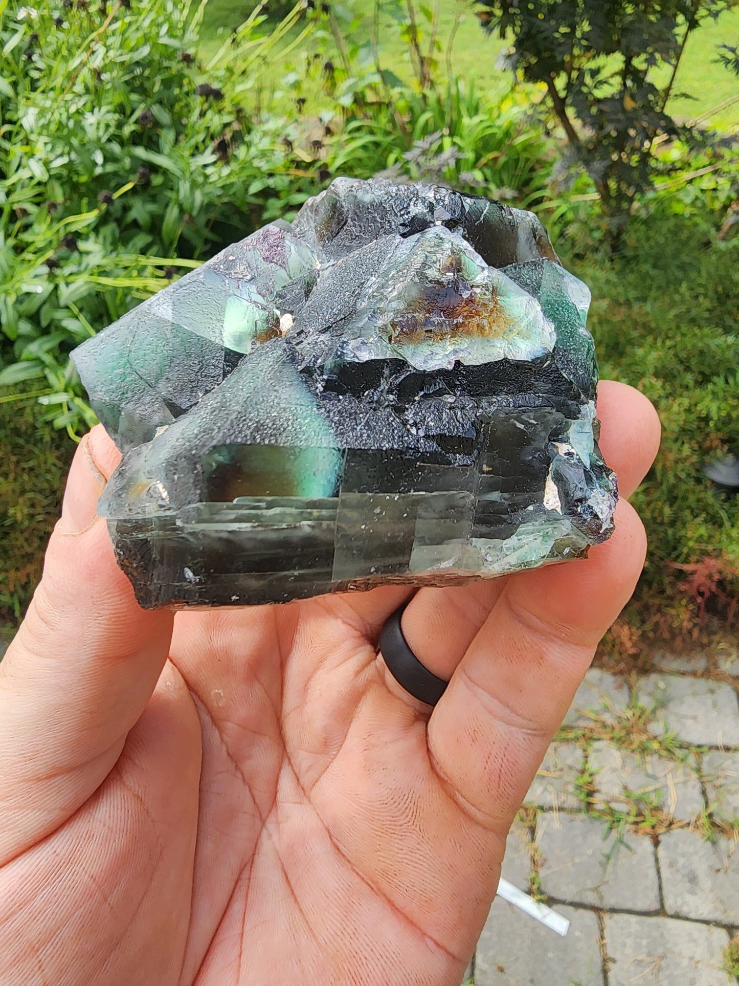 Fluorite from Erongo, Namibia