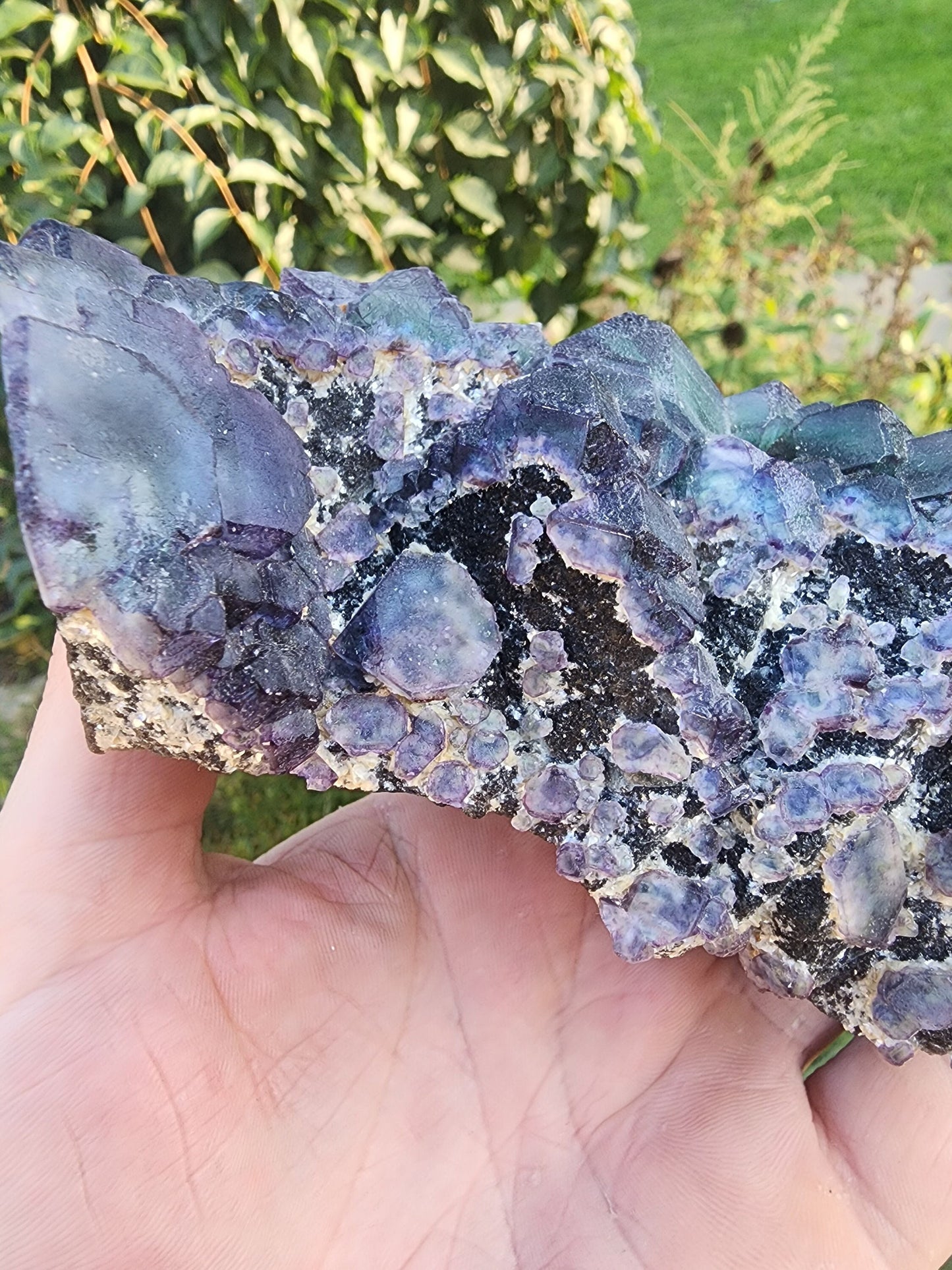 Okorusu Fluorite Large Cabinet Cluster from Namibia
