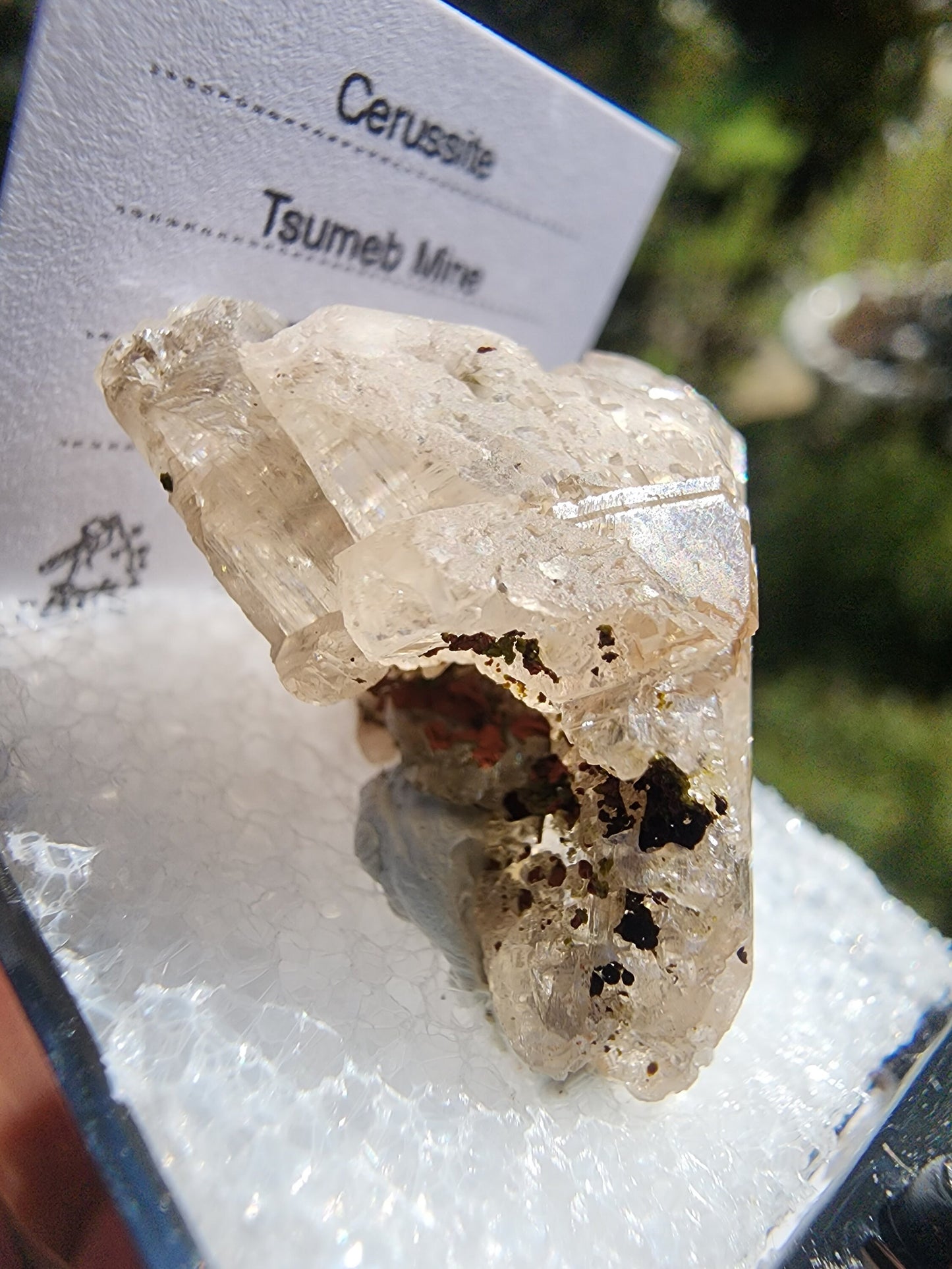 Cerussite from Tsumeb, Namibia