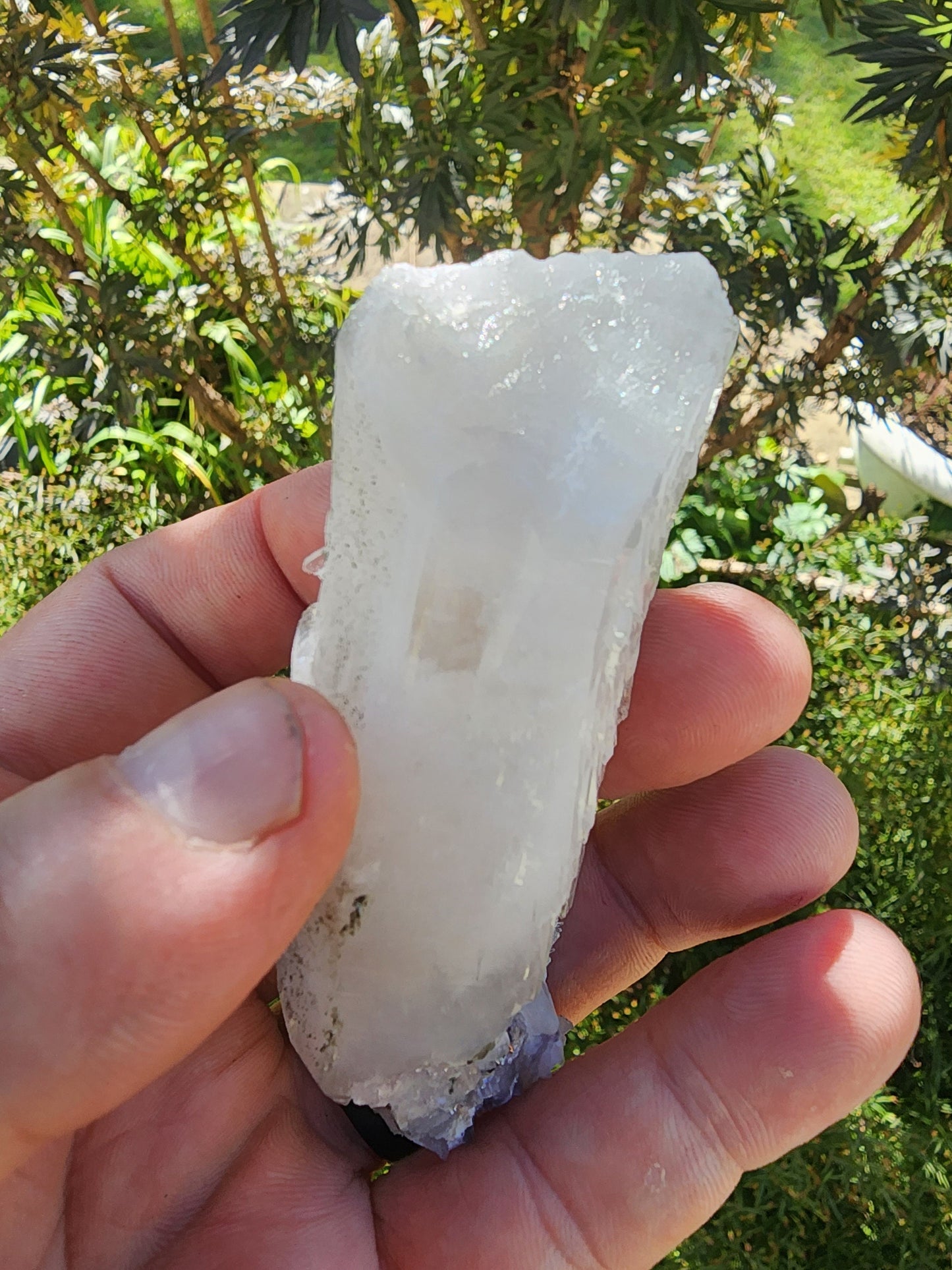 Yaogangxian Fluorite on Quartz from Yaogangxian Mine, China