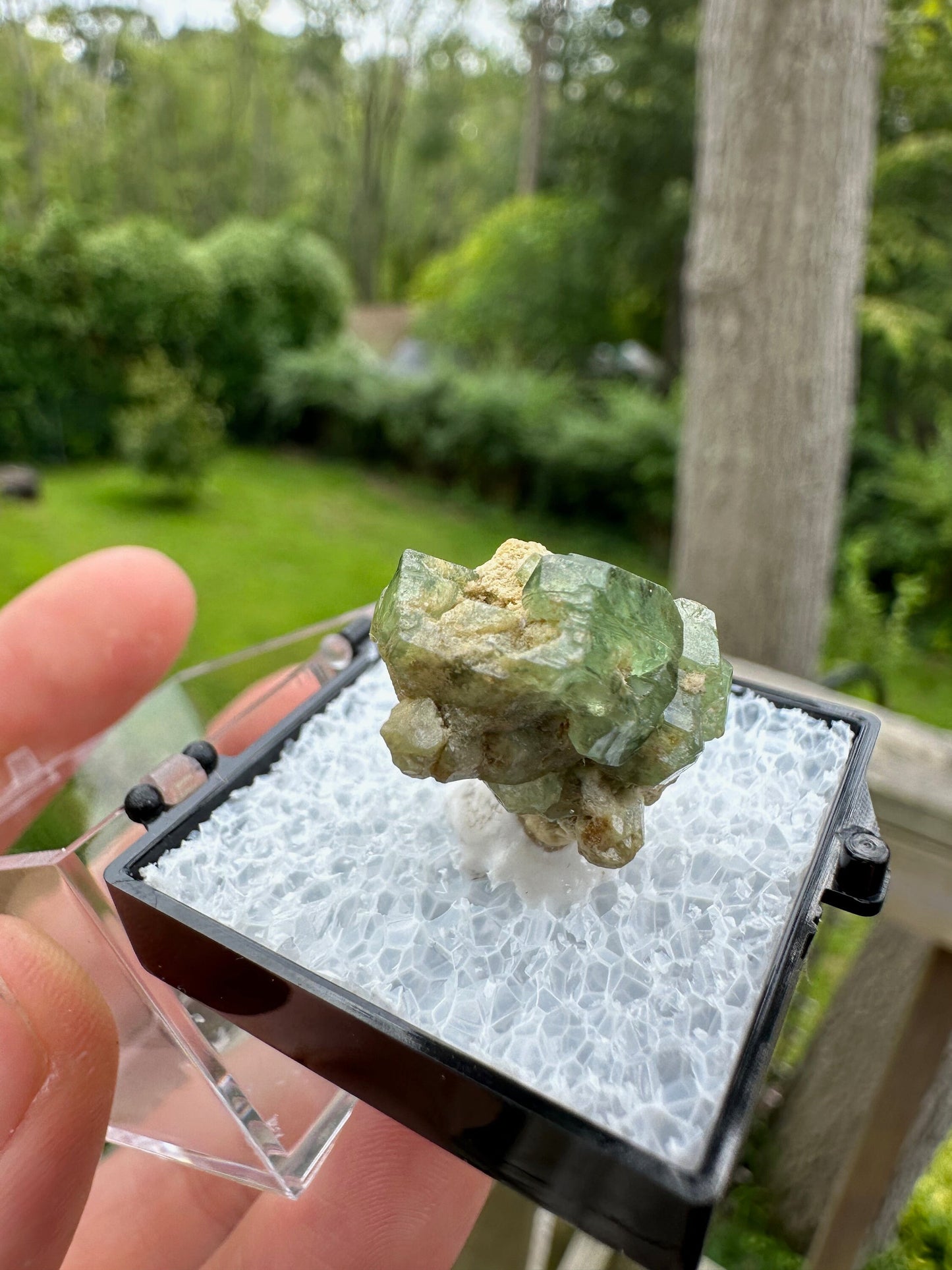 Demantoid Garnets on Matrix from Madagascar