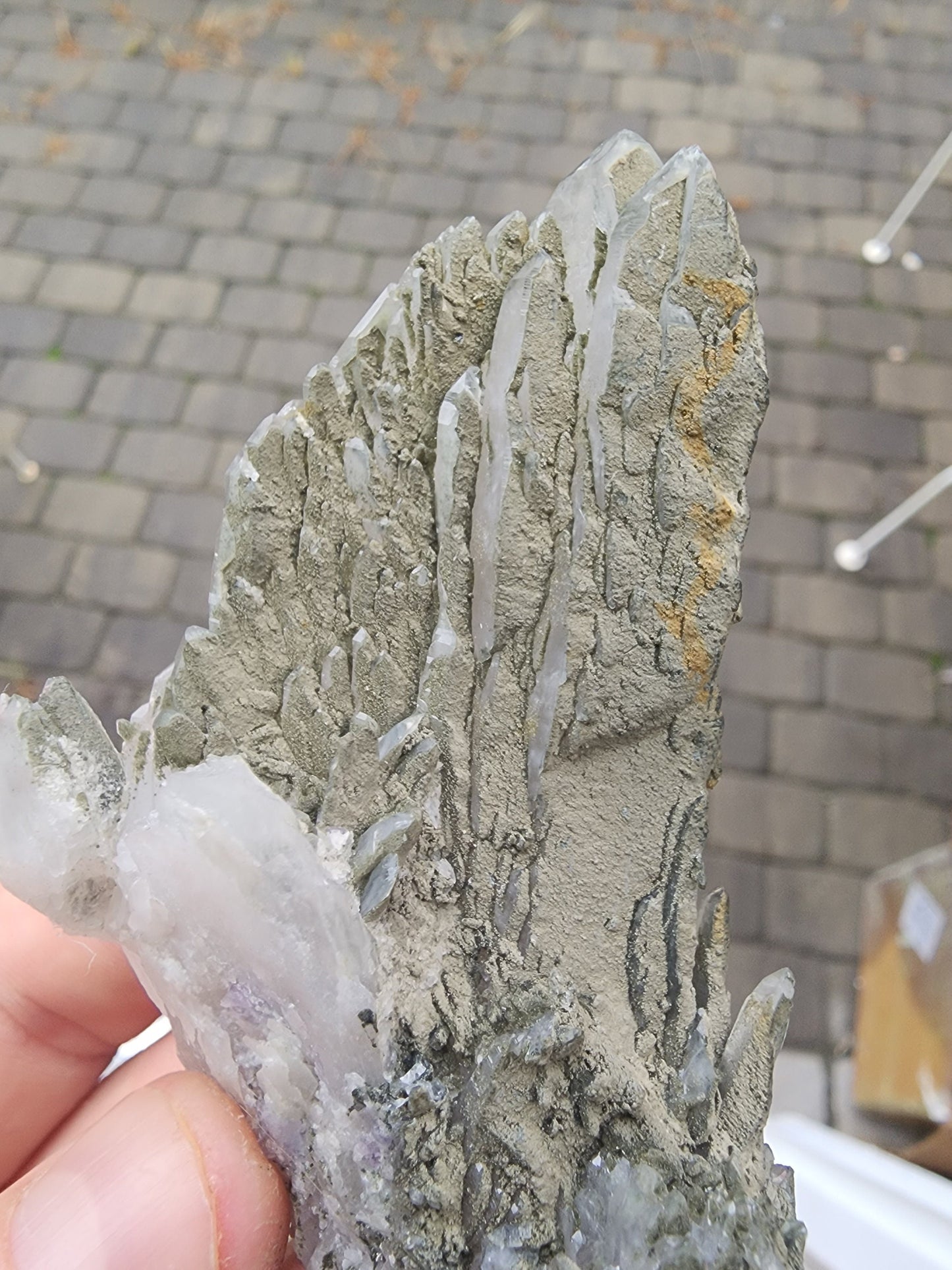 Yaogangxian Fluorite on Quartz from Yaogangxian Mine, China