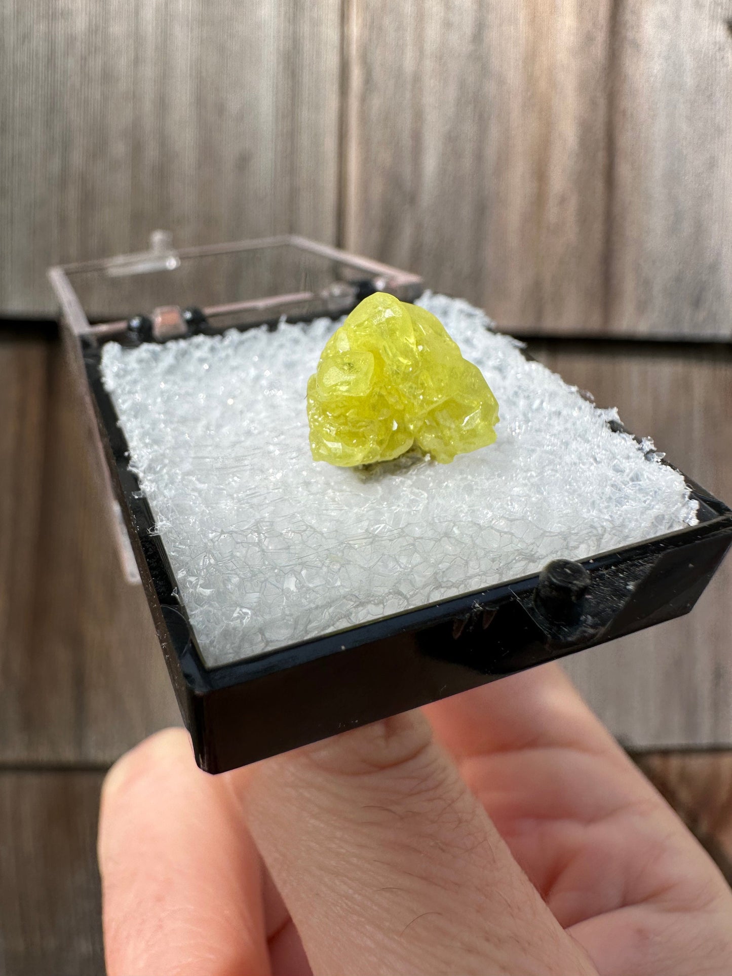 Sulphur Crystal from Mexico