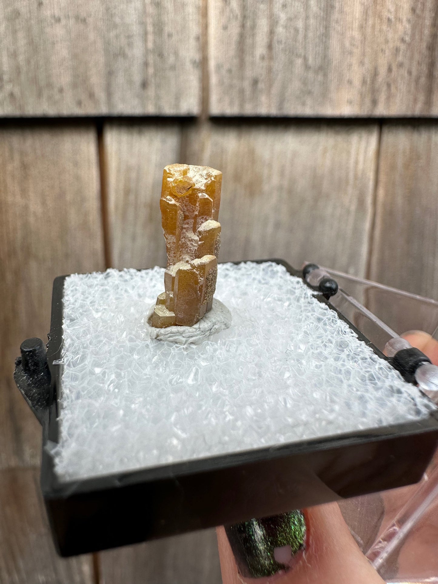 Hoppered Pyromorphite Crystal from Bunker Hill Mine Idaho USA