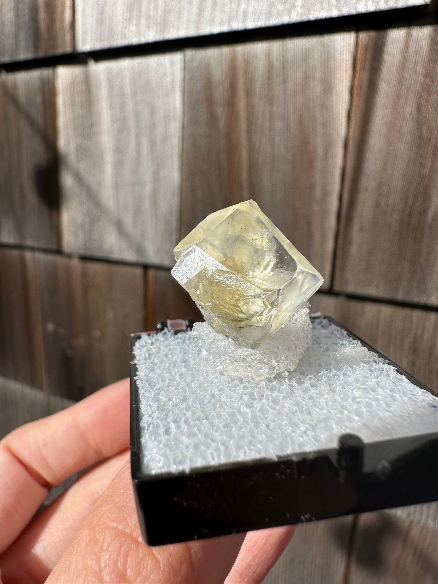 Calcite Crystal from Sokolovskoe Iron Mine Russia