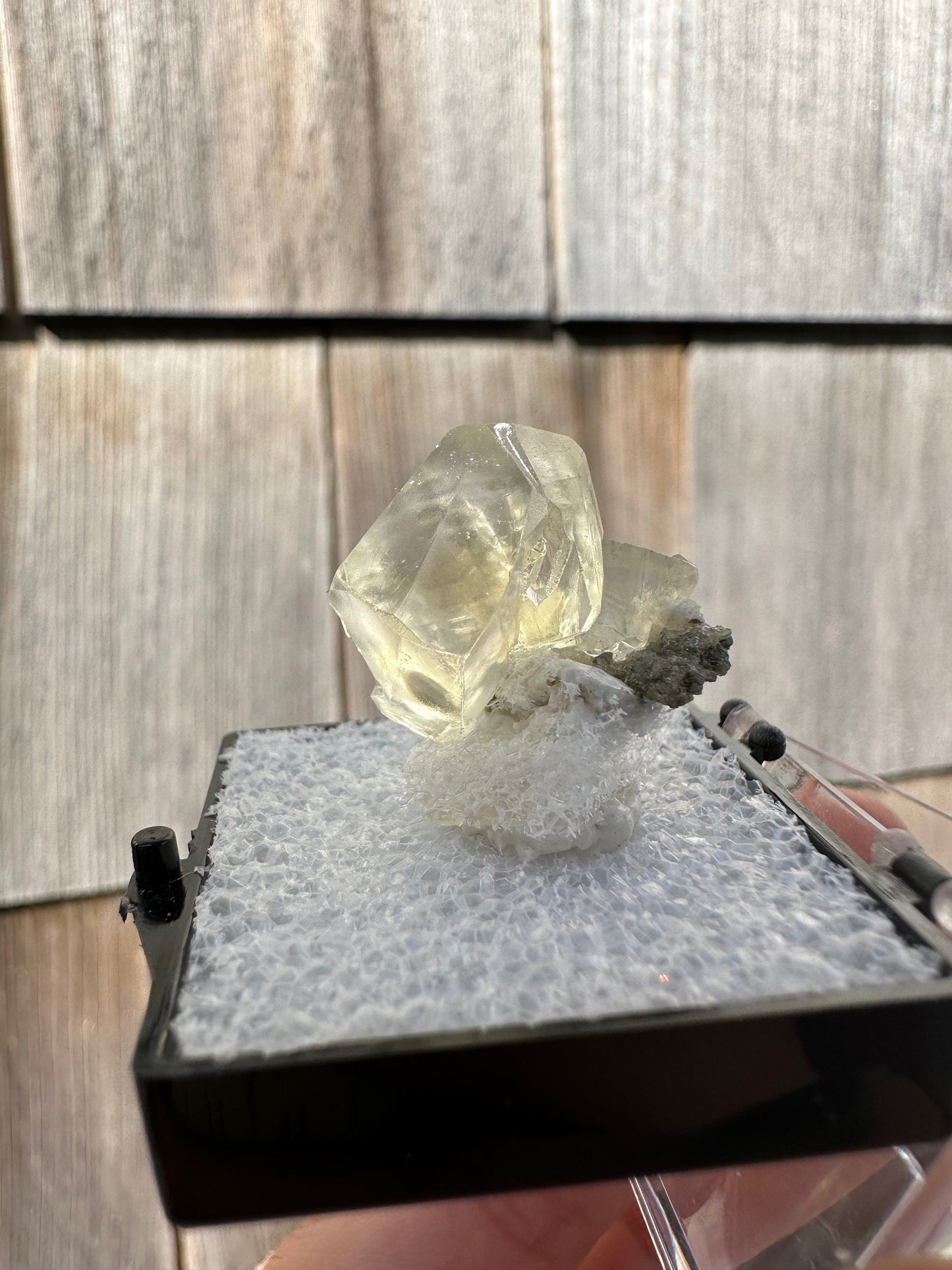 Calcite Crystal from Sokolovskoe Iron Mine Russia