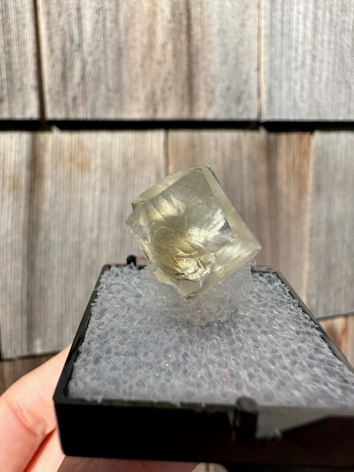 Calcite Crystal from Sokolovskoe Iron Mine Russia