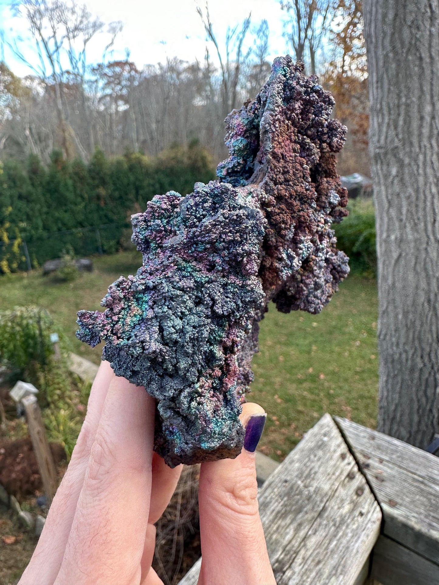 Large Cabinet Iridescent Turgite from Malaysia