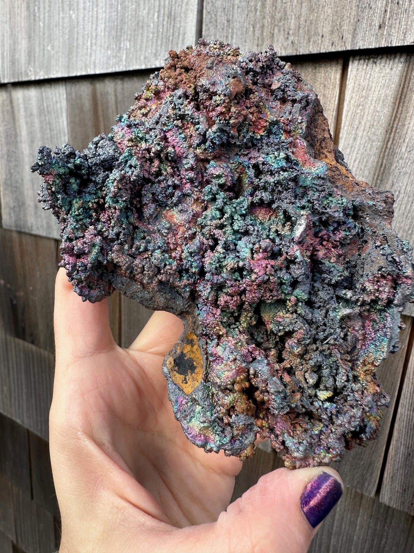 Large Cabinet Iridescent Turgite from Malaysia