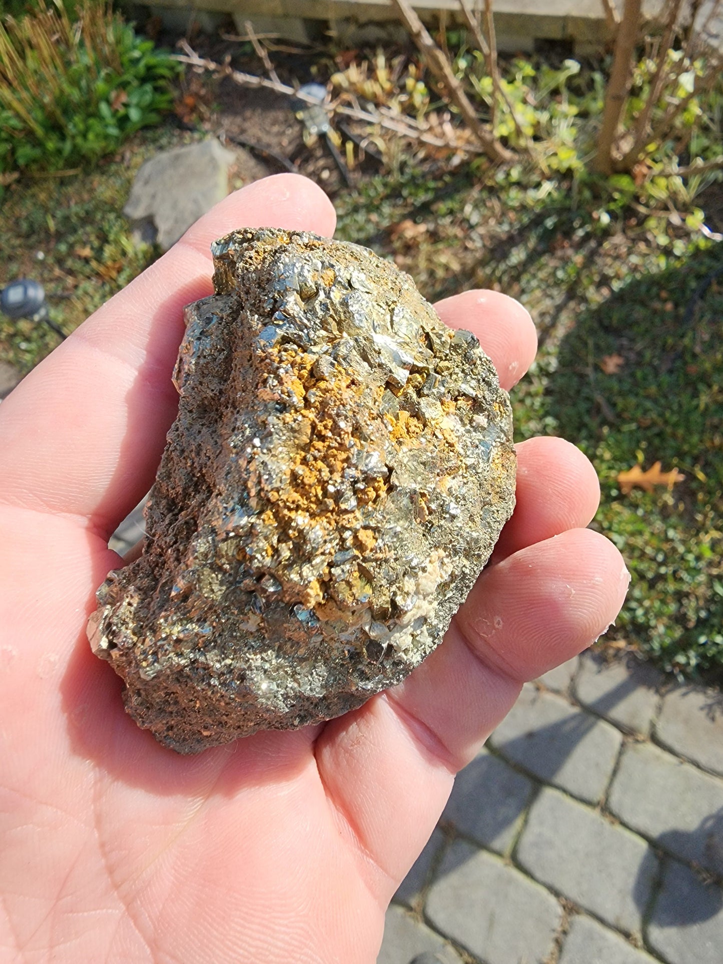 Pyrite Cluster from Concepcion del Oro, Mexico