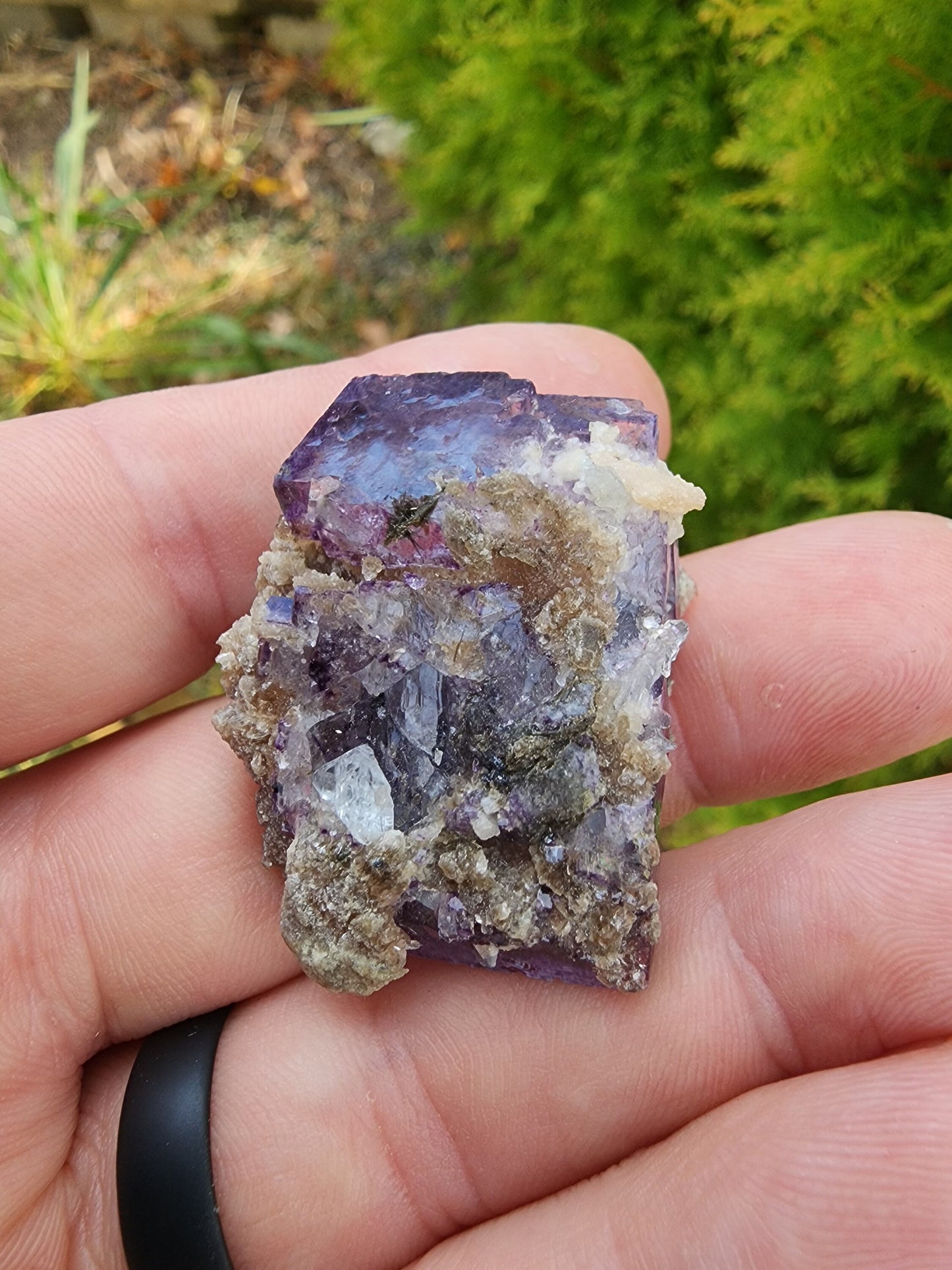 Fluorite from Yaogangxian, Hunan Province, China