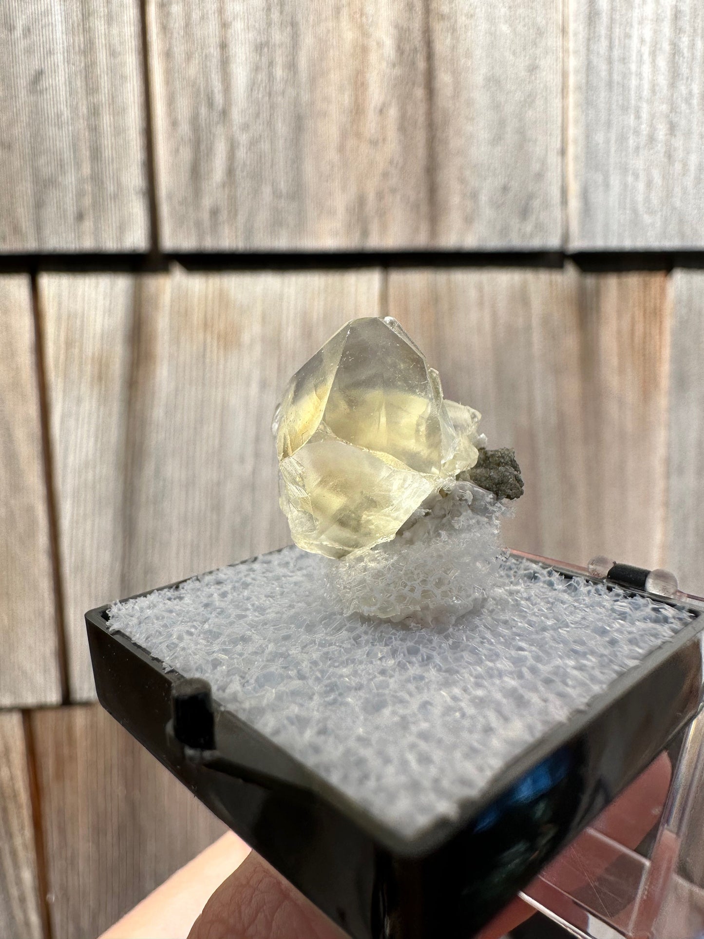 Calcite Crystal from Sokolovskoe Iron Mine Russia