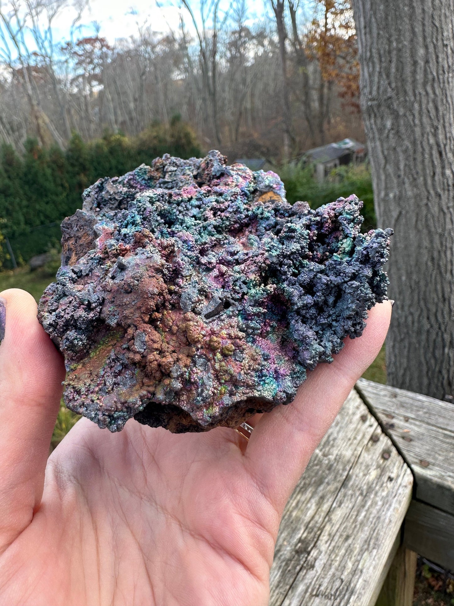 Large Cabinet Iridescent Turgite from Malaysia