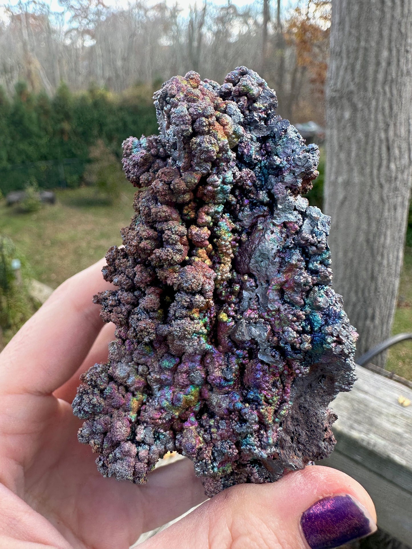 Large Cabinet Iridescent Turgite from Malaysia