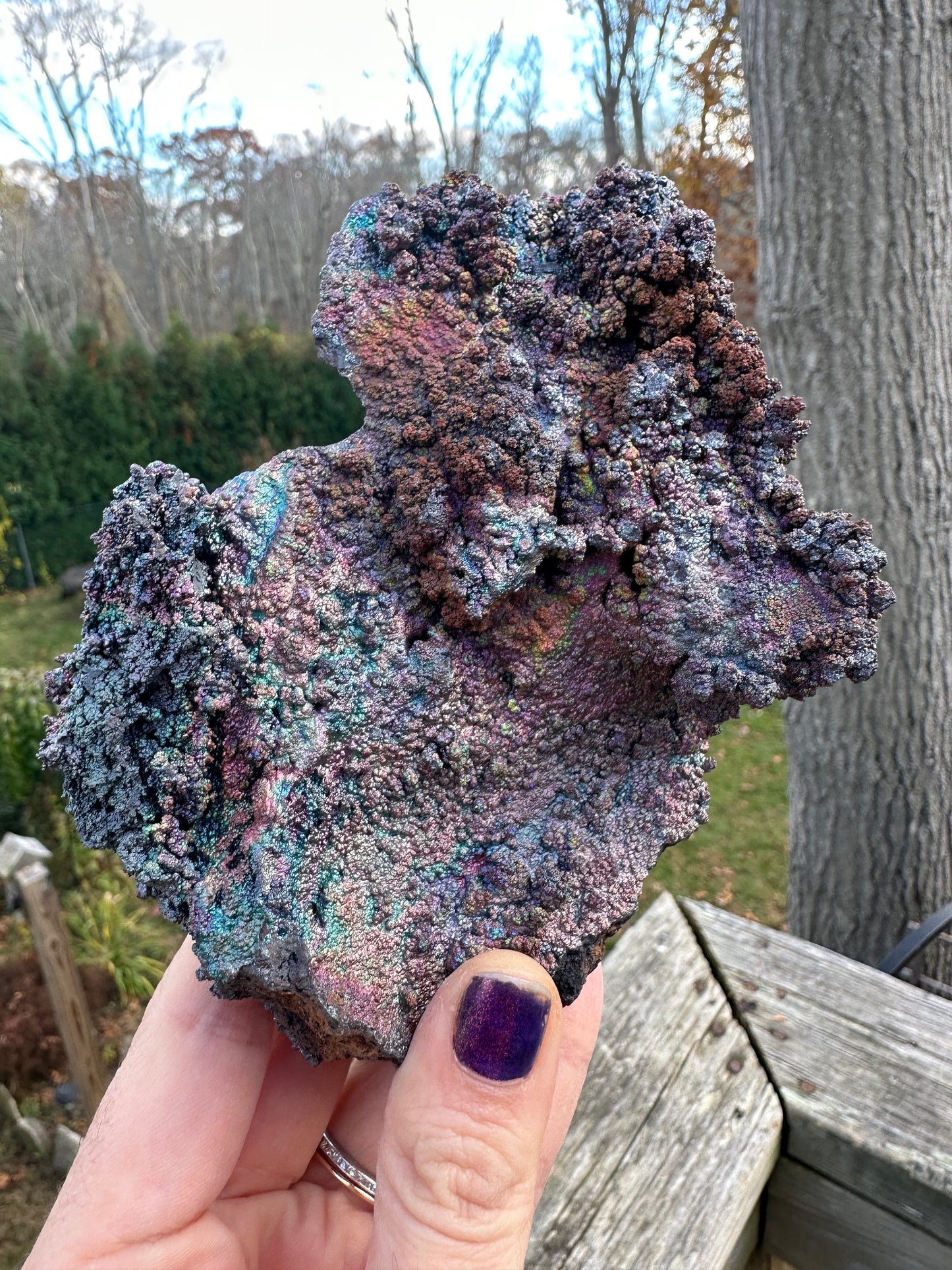 Large Cabinet Iridescent Turgite from Malaysia
