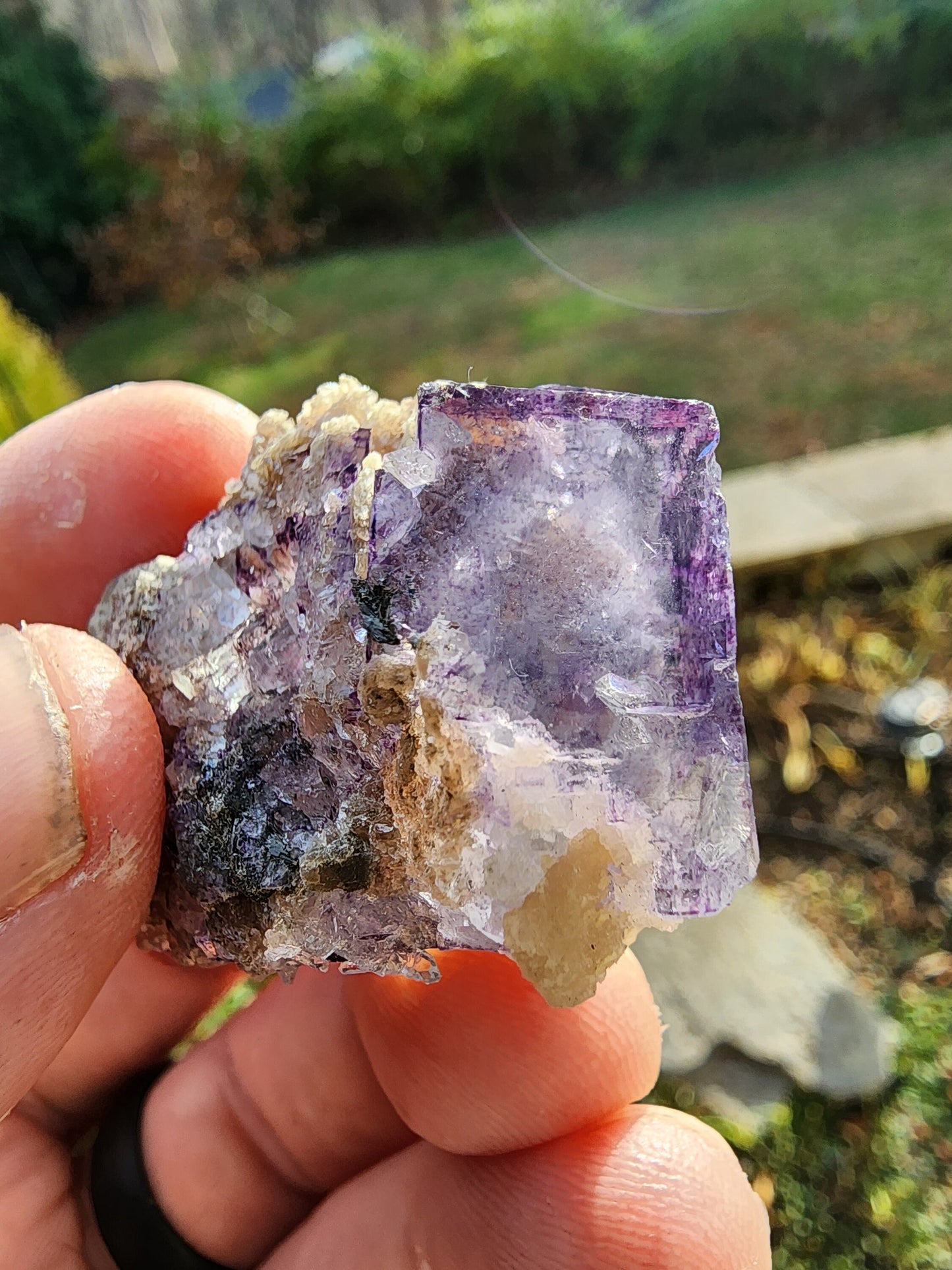 Fluorite from Yaogangxian, Hunan Province, China