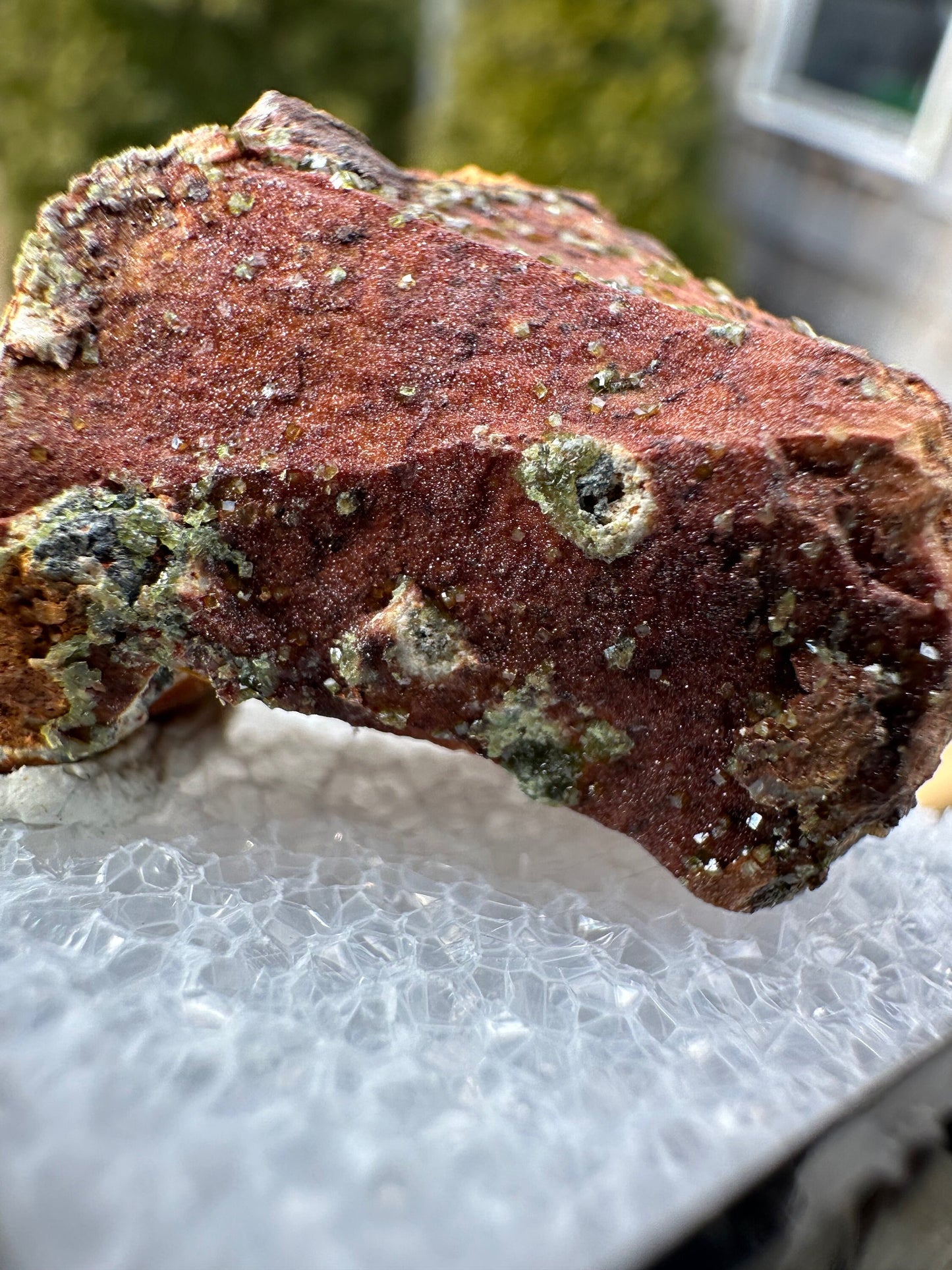 Pharmacosiderite Crystals on Matrix from Nevada USA