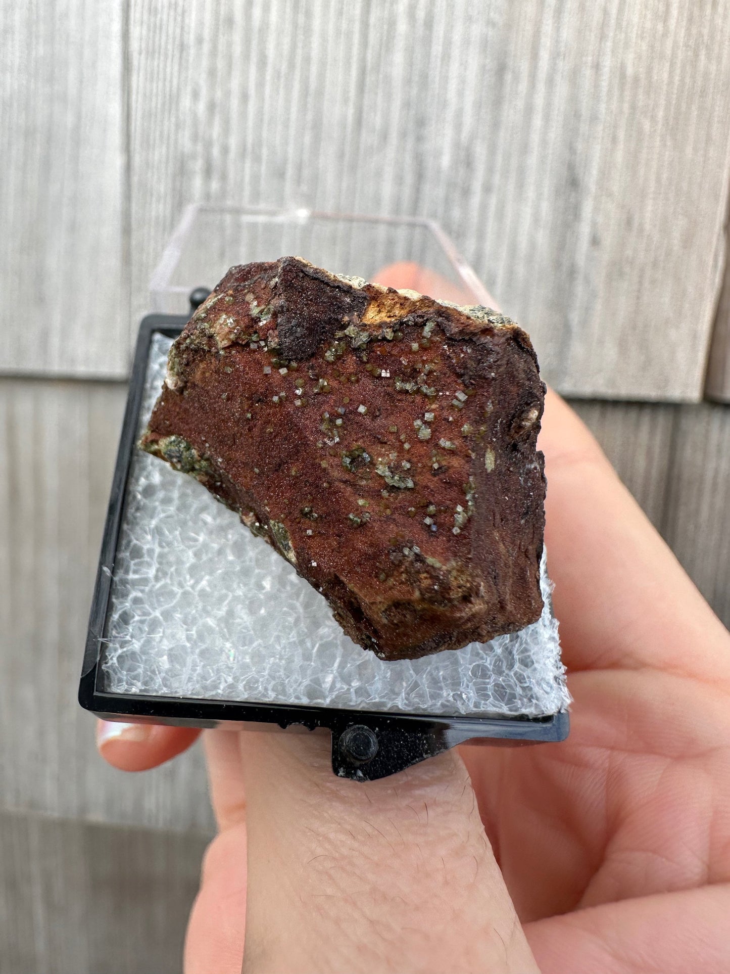 Pharmacosiderite Crystals on Matrix from Nevada USA