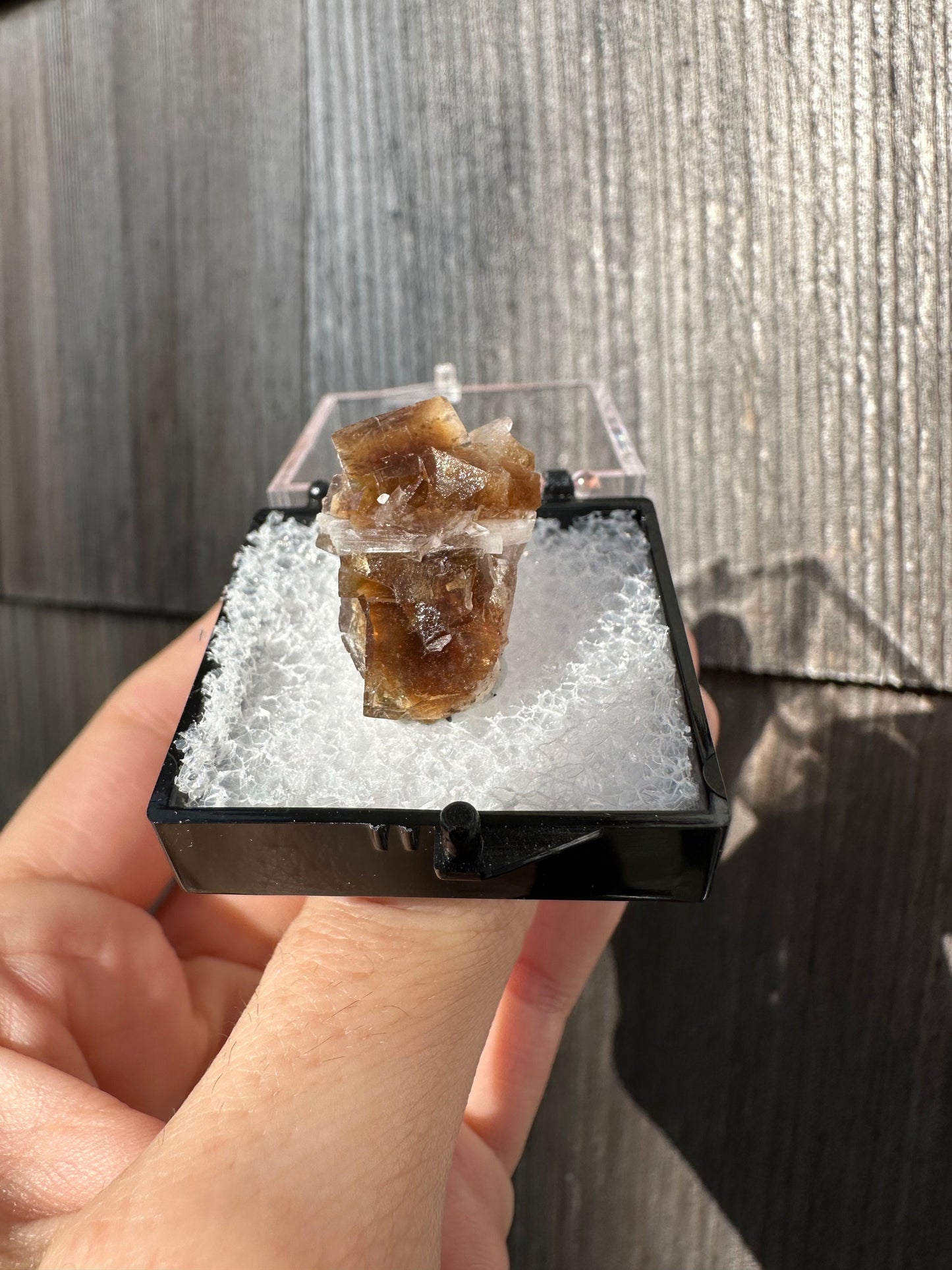Phosphorescent Fluorite with Celestite from Ohio USA