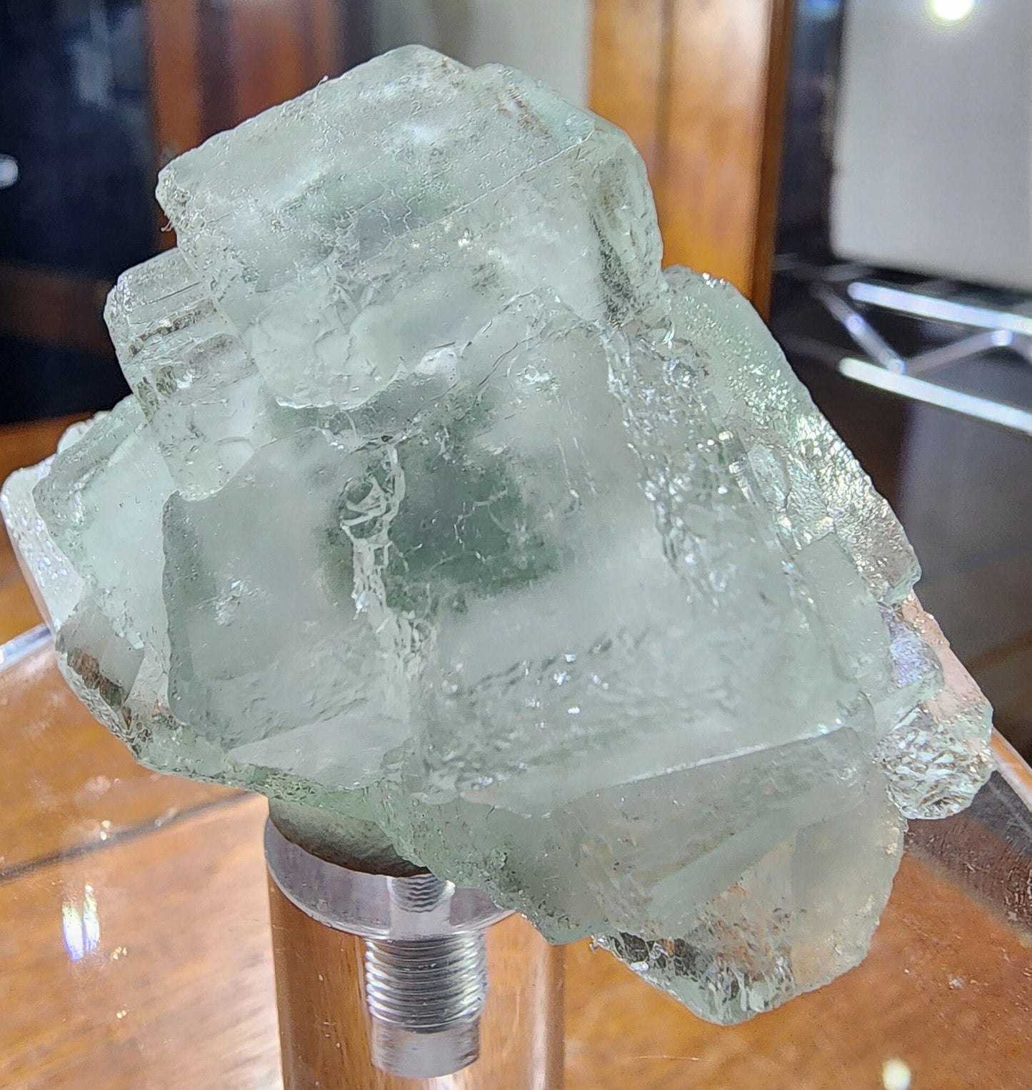 New Find Fluorite Crystal Cluster from Xianghualing Mine, Chenzhou, China