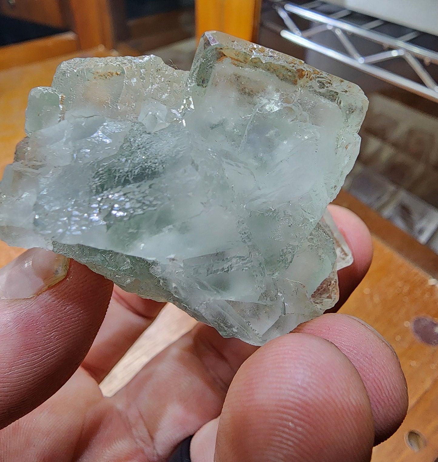 New Find Fluorite Crystal Cluster from Xianghualing Mine, Chenzhou, China