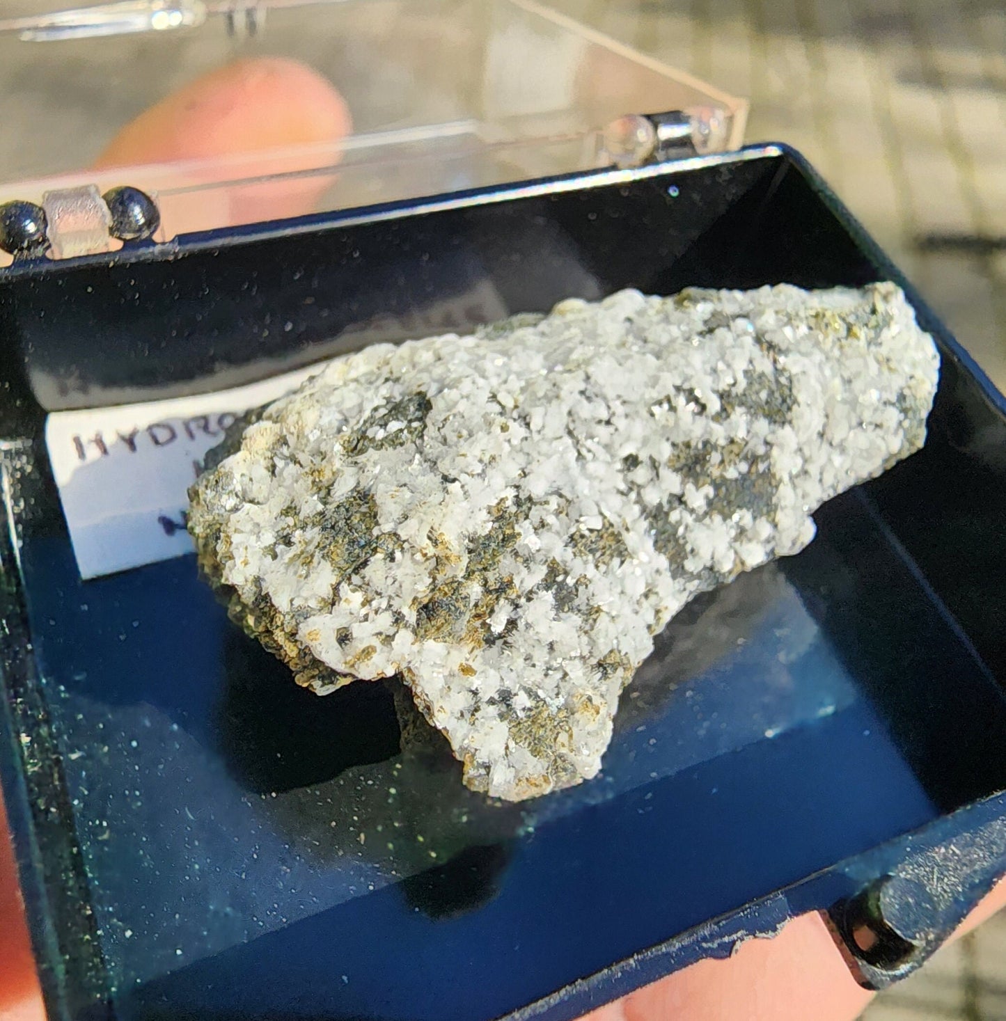 Hydromagnesite from Lee Valley Quarry, New Zealand